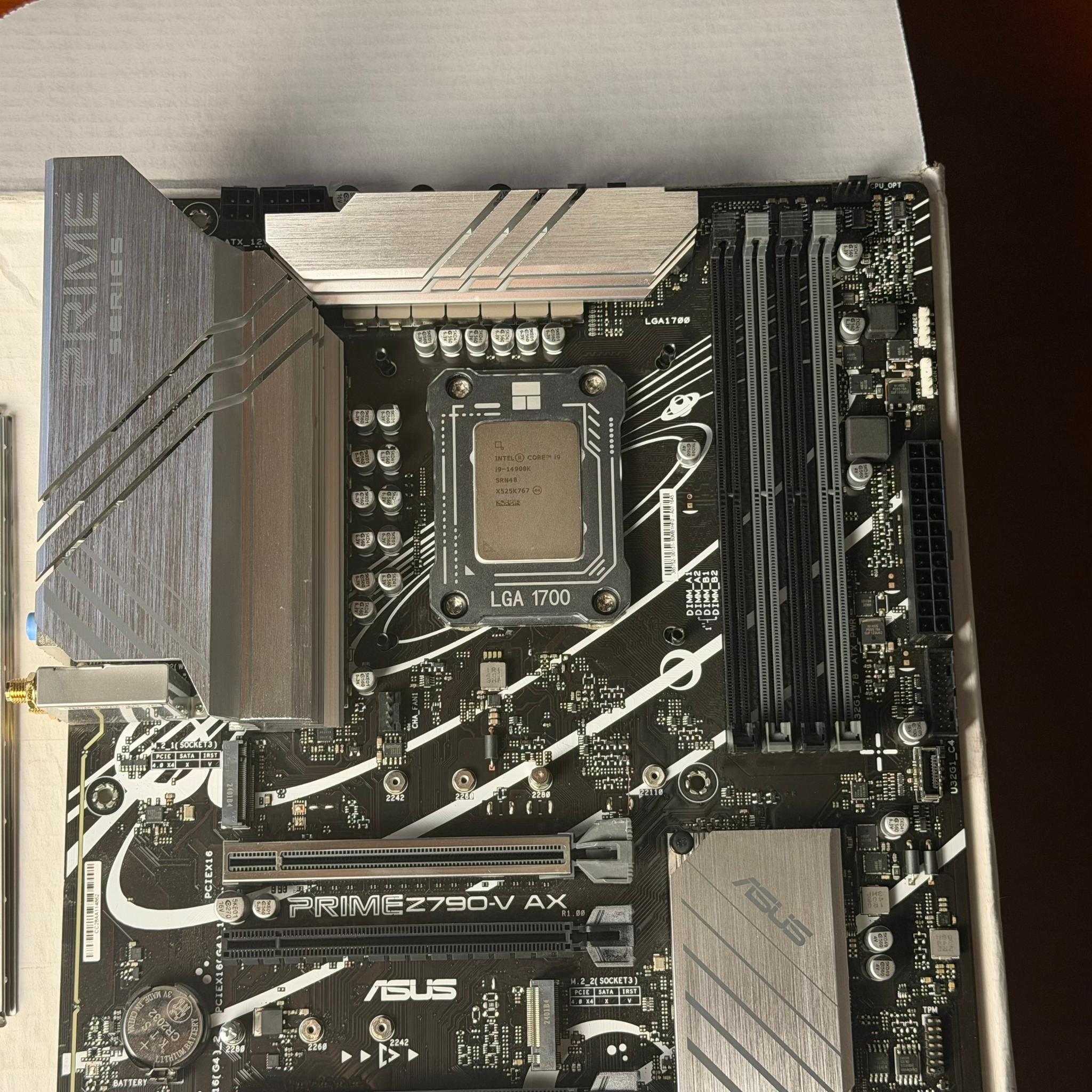 14900k + Asus Prime Z790-V AX Motherboard