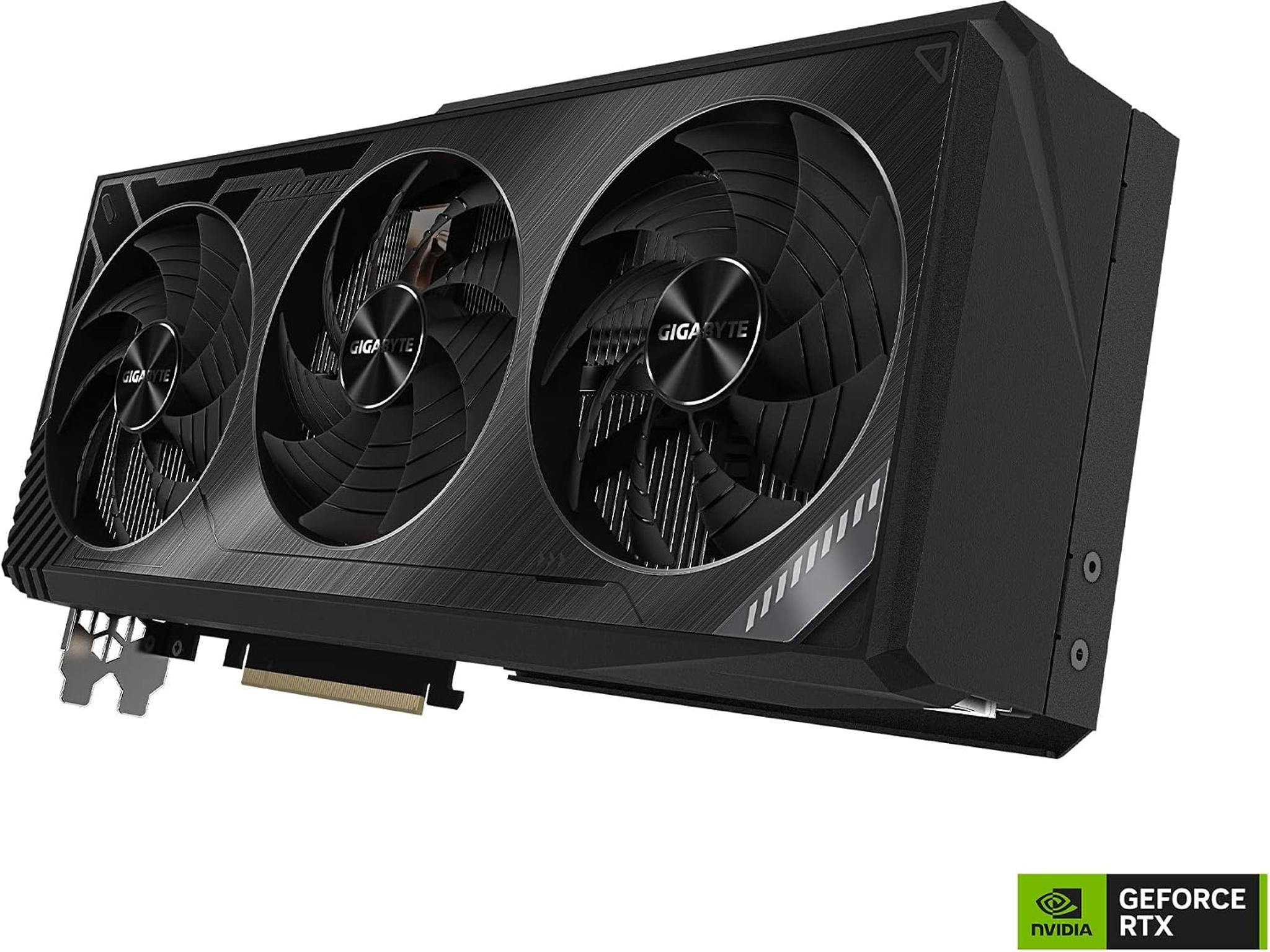 Gigabyte GeForce RTX 4090 WINDFORCE 24G Graphics Card, 3X WINDFORCE Fans, 24GB 384-bit GDDR6X, GV-N4