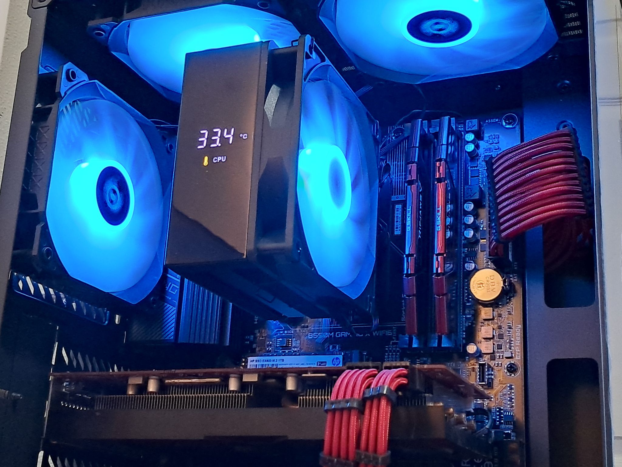 🔴Red Ryzen🔴Custom Gaming PC | Ryzen 5 5500 | RX 5700 XT | 1TB SSD | 16GB DDR4