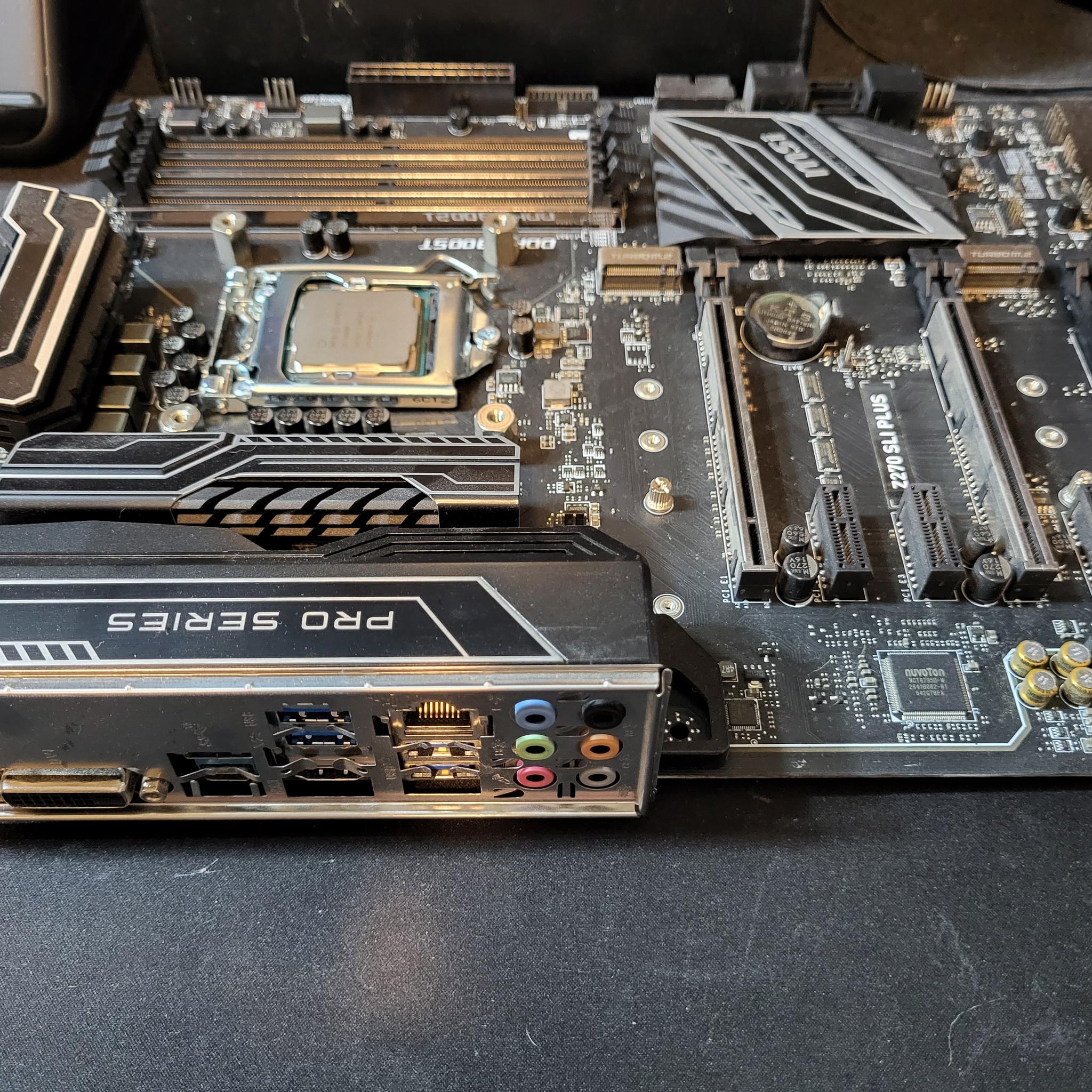 Intel Z270 m/board, i7600K CPU, 32GB DDR4 memory bundle