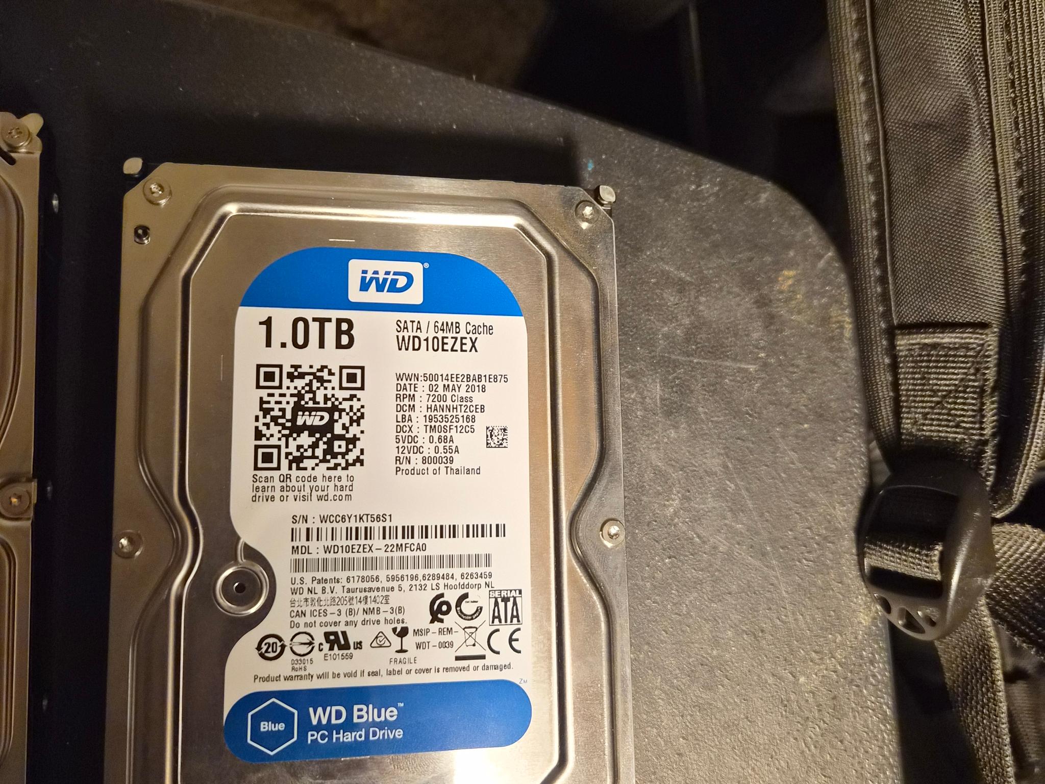WD Blue HDD 1tb
