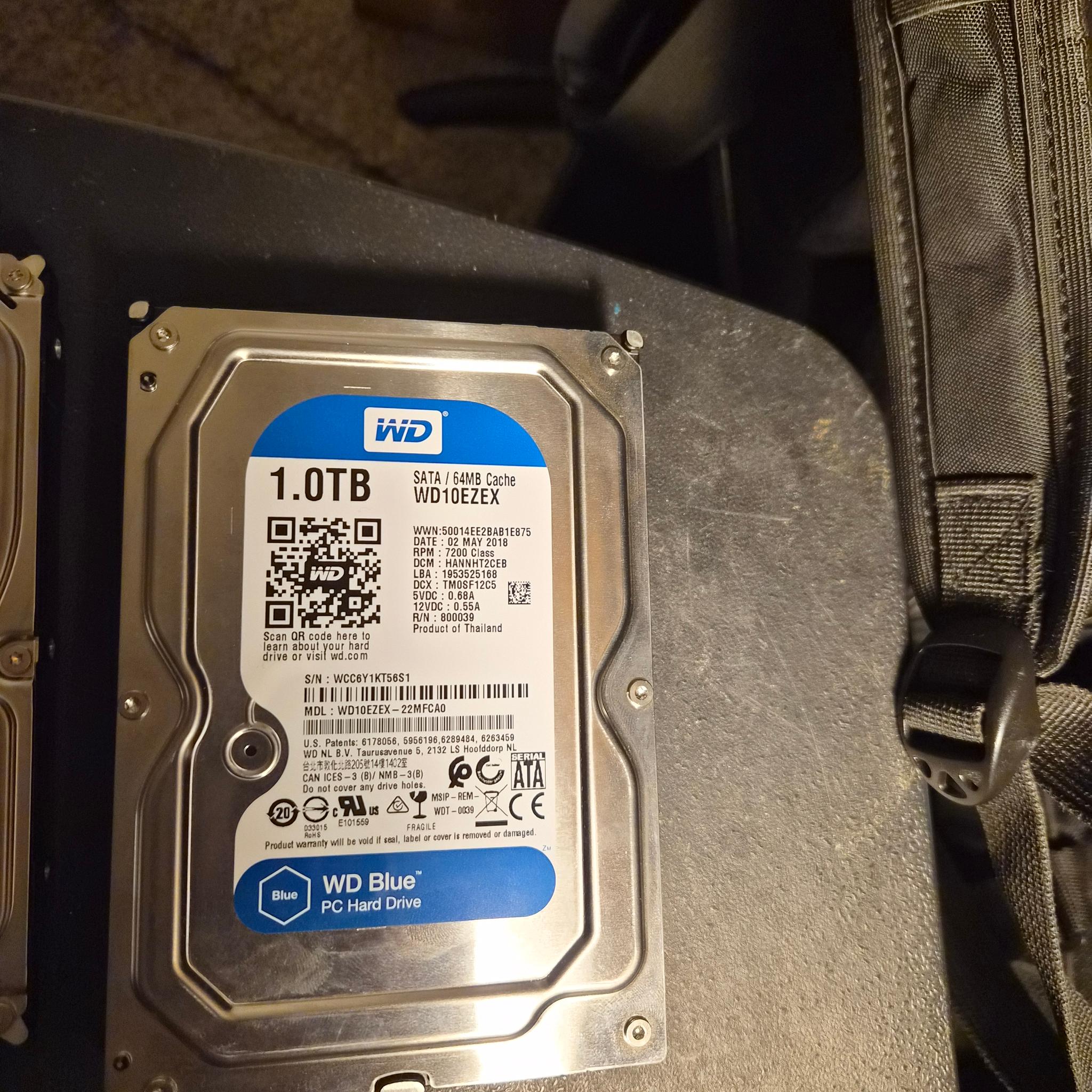 WD Blue HDD 1tb