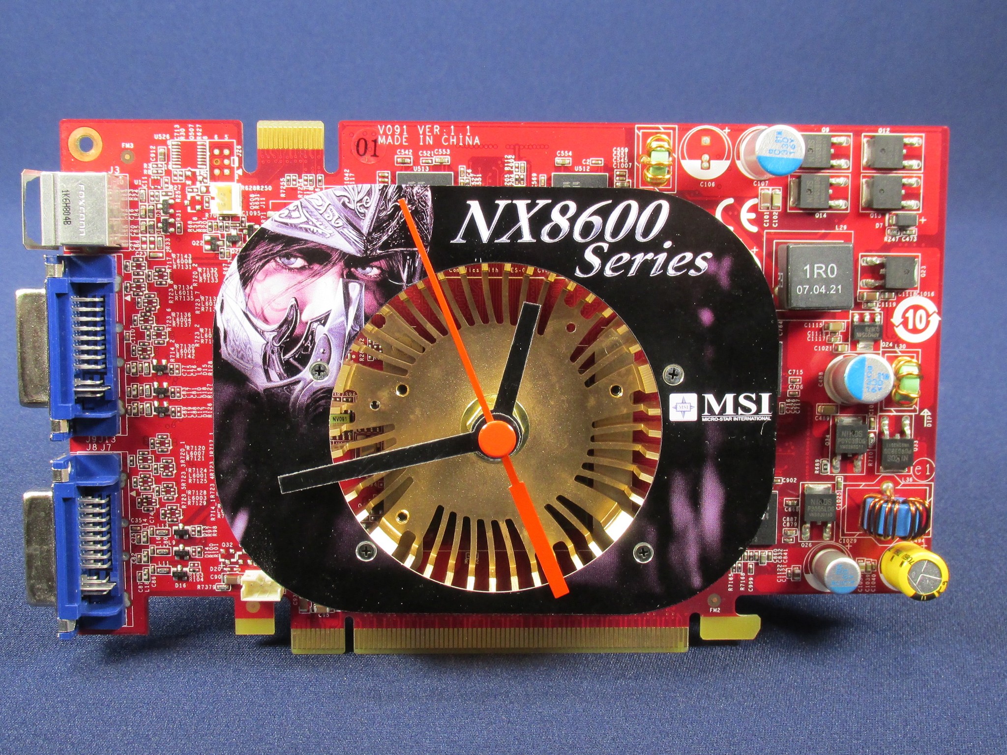 MSI GeForce 8600 GT - (NX8600GT-T2D512E-OC) Video Card Desktop GPU Clock