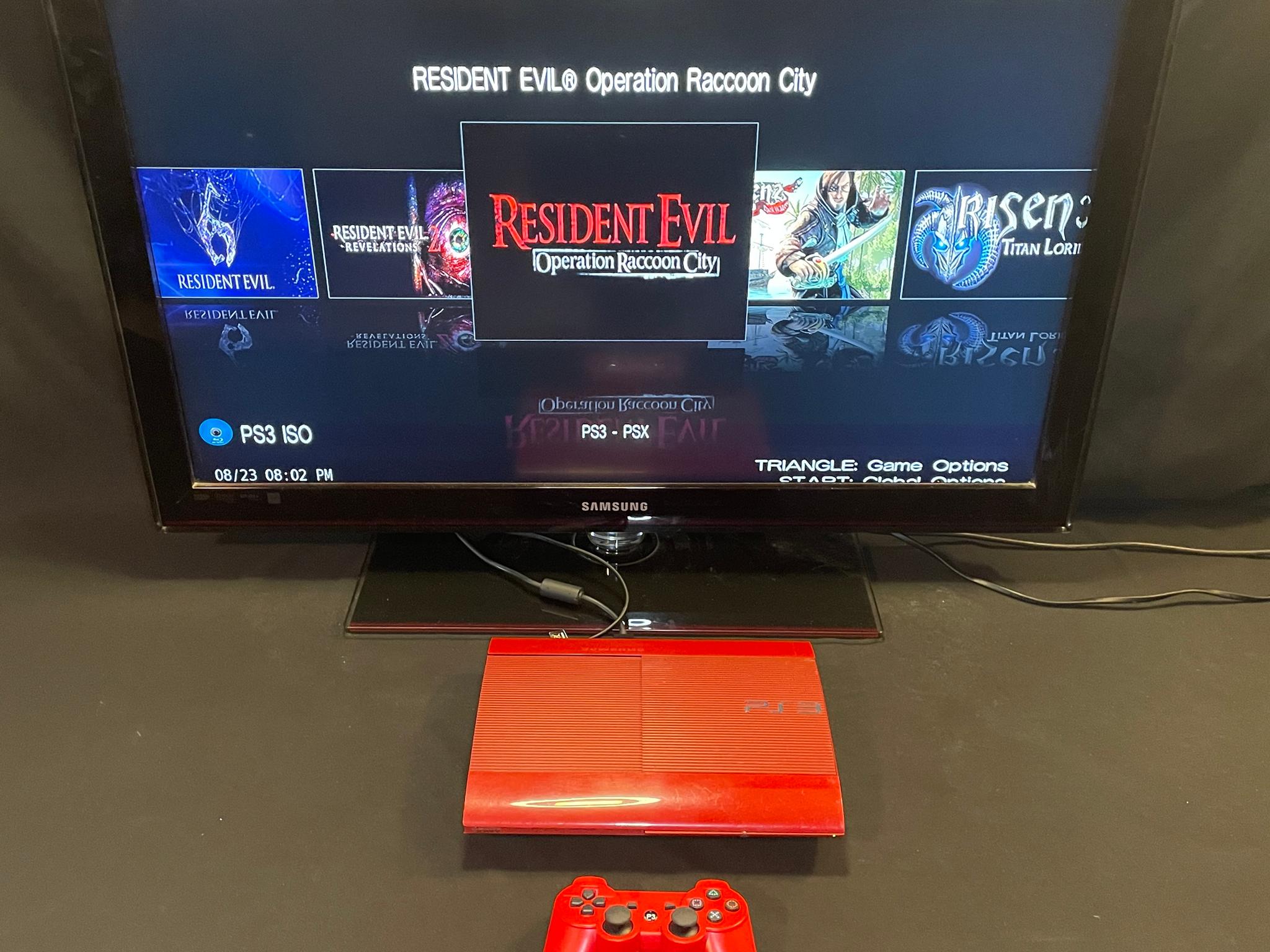 RARE Limited Edition god Of War 1tb Playstation 3 Super Slim Ps3