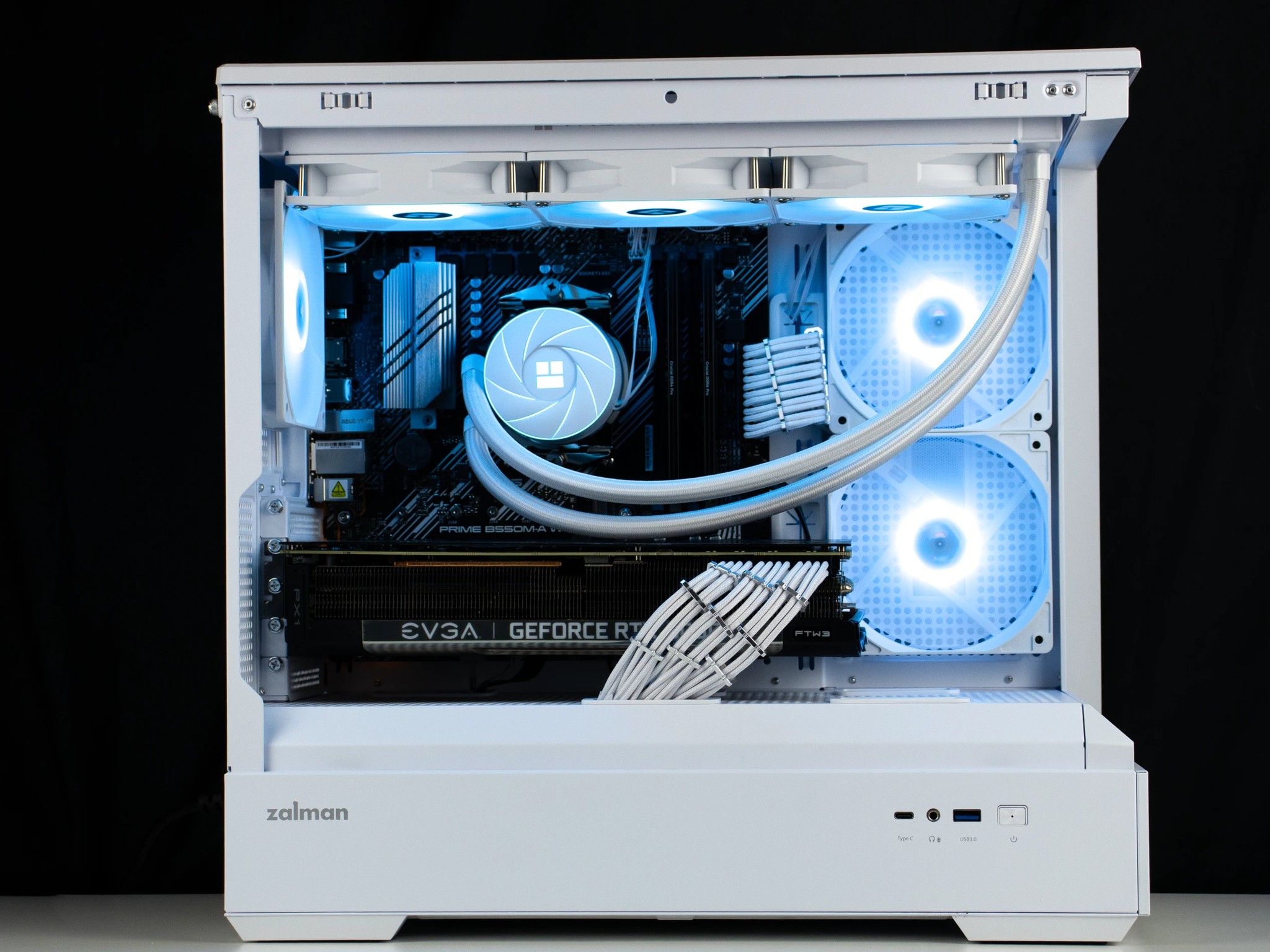 ❄️🧊💎- Whiteout 1440P Gaming PC | RTX 3080, Ryzen 7 5700X, 32GB RAM, 1TB NVMe SSD ❄️🧊💎