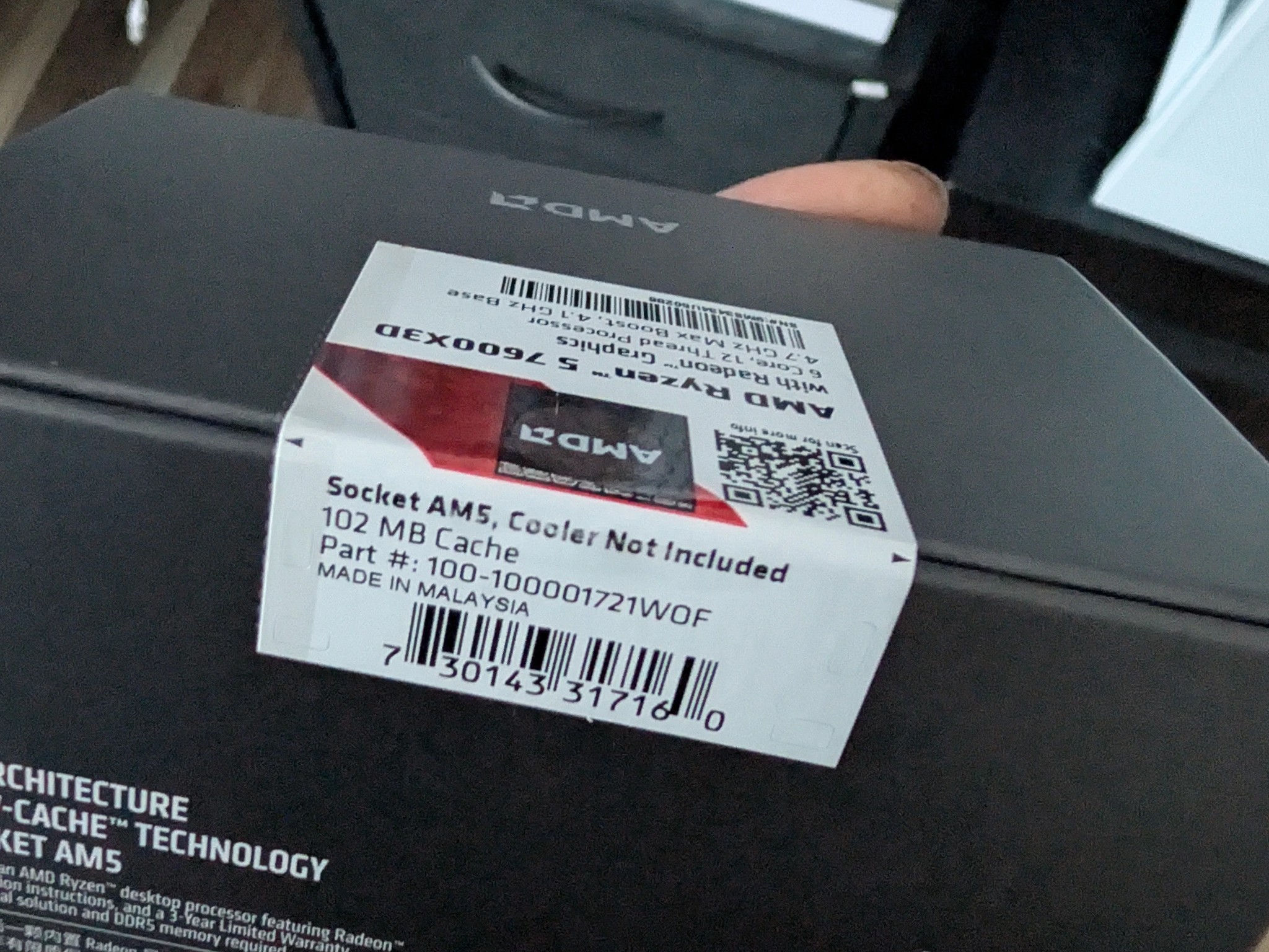 AMD Ryzen 5 7600X3D