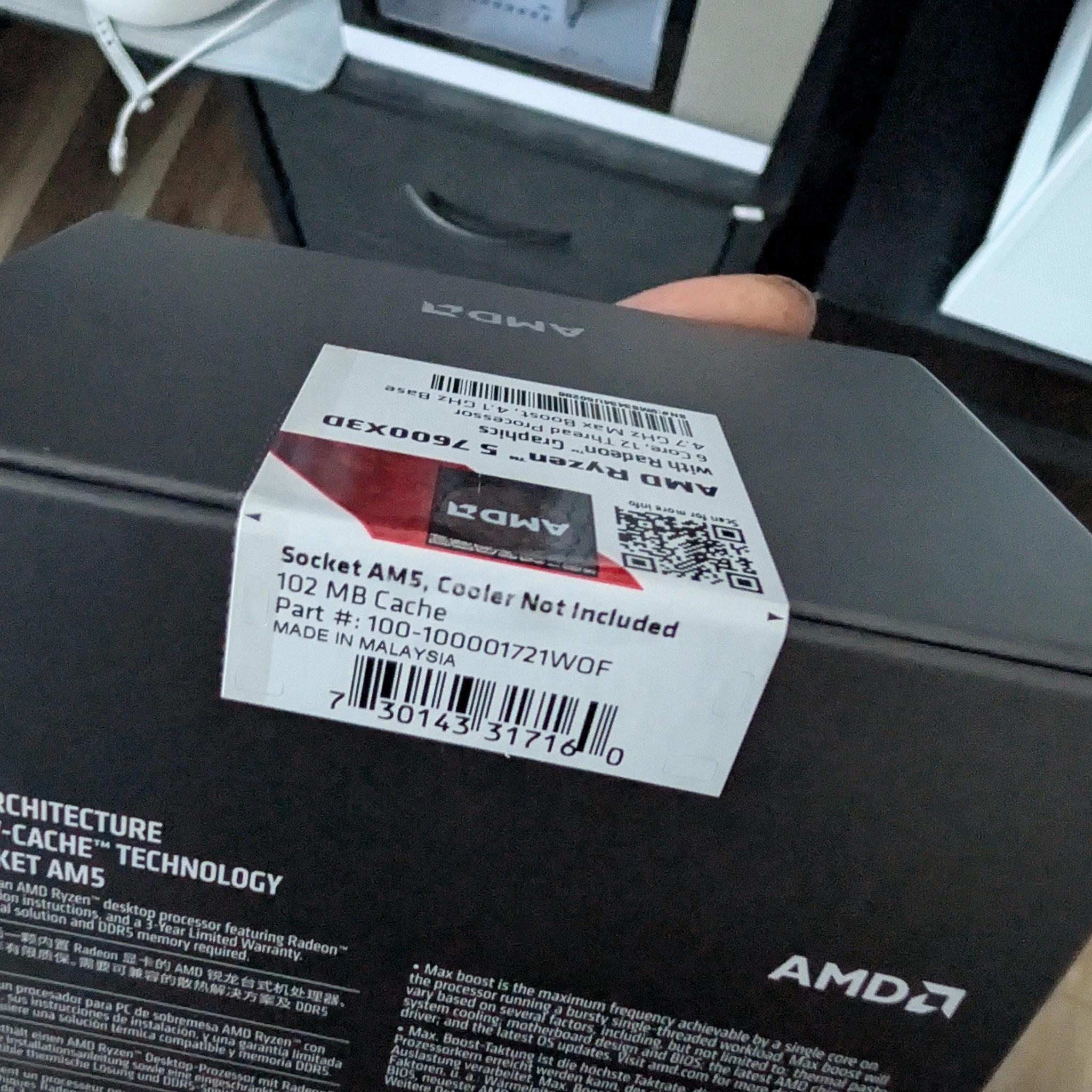 AMD Ryzen 5 7600X3D