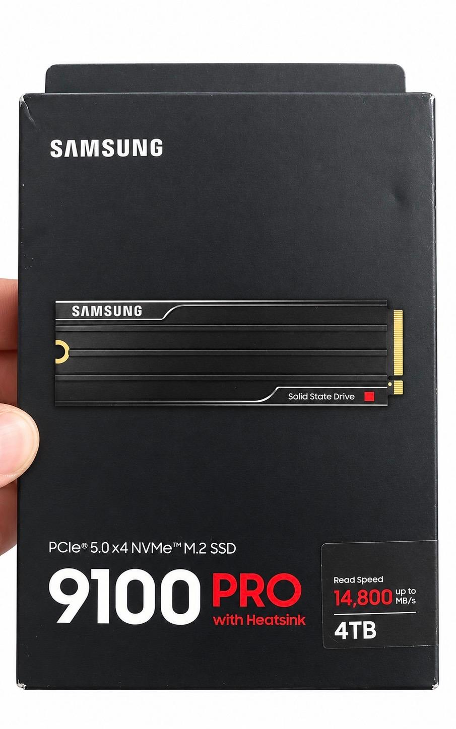 Samsung 4TB 9100 Pro SSD w/ Heatsink
