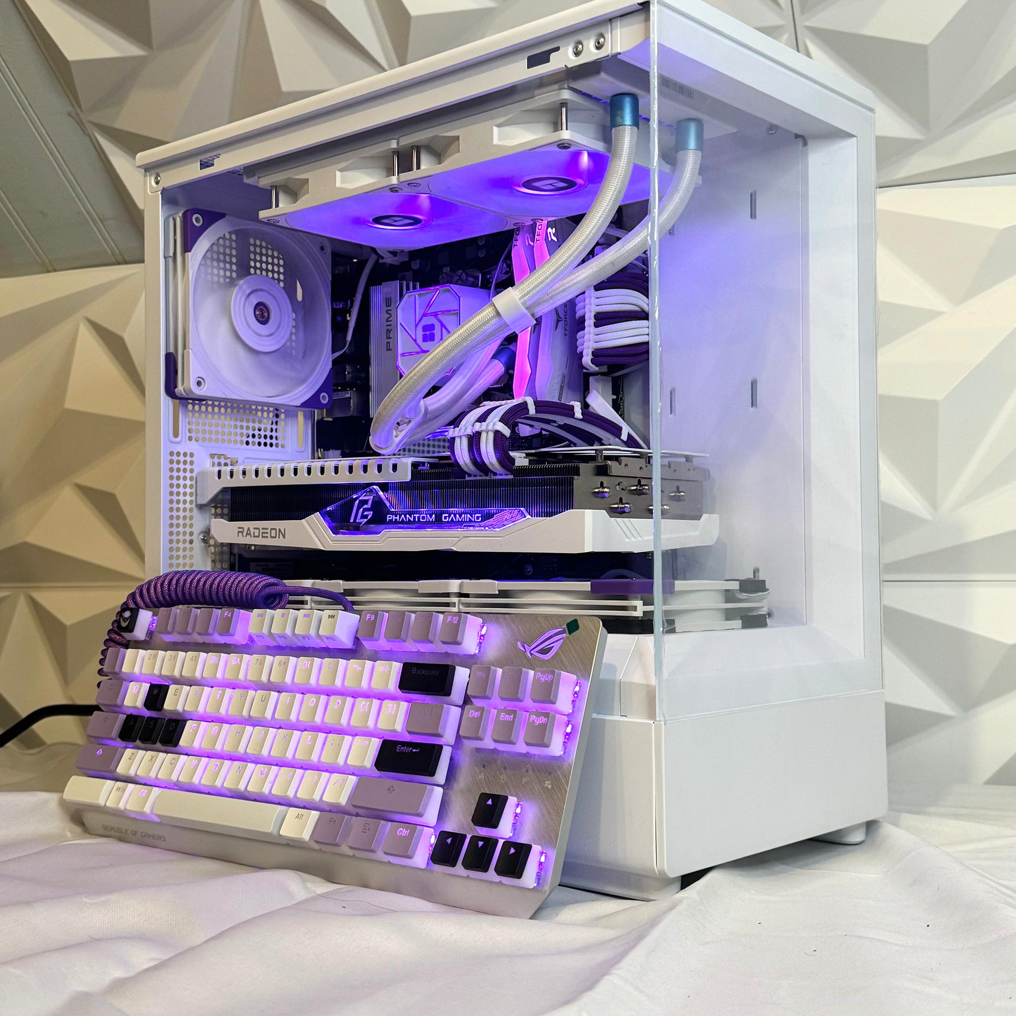 🐰🔮 | Highend Gaming Pc| 7700, 7900xt, 32gb, 1tb, accessory bundle