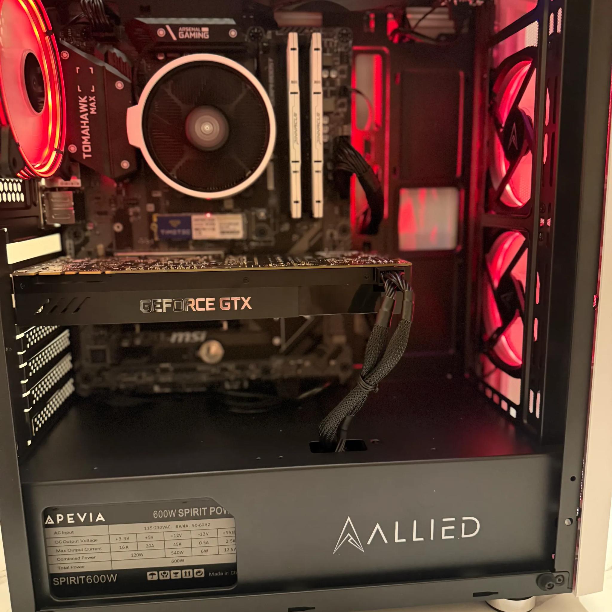 🔳🔲Budget Gaming PC🔳🔲 | GTX 1070 8GB | RYZEN 5 1600 3.65GHZ | 512 GB M.2 SSD | 16GB RAM