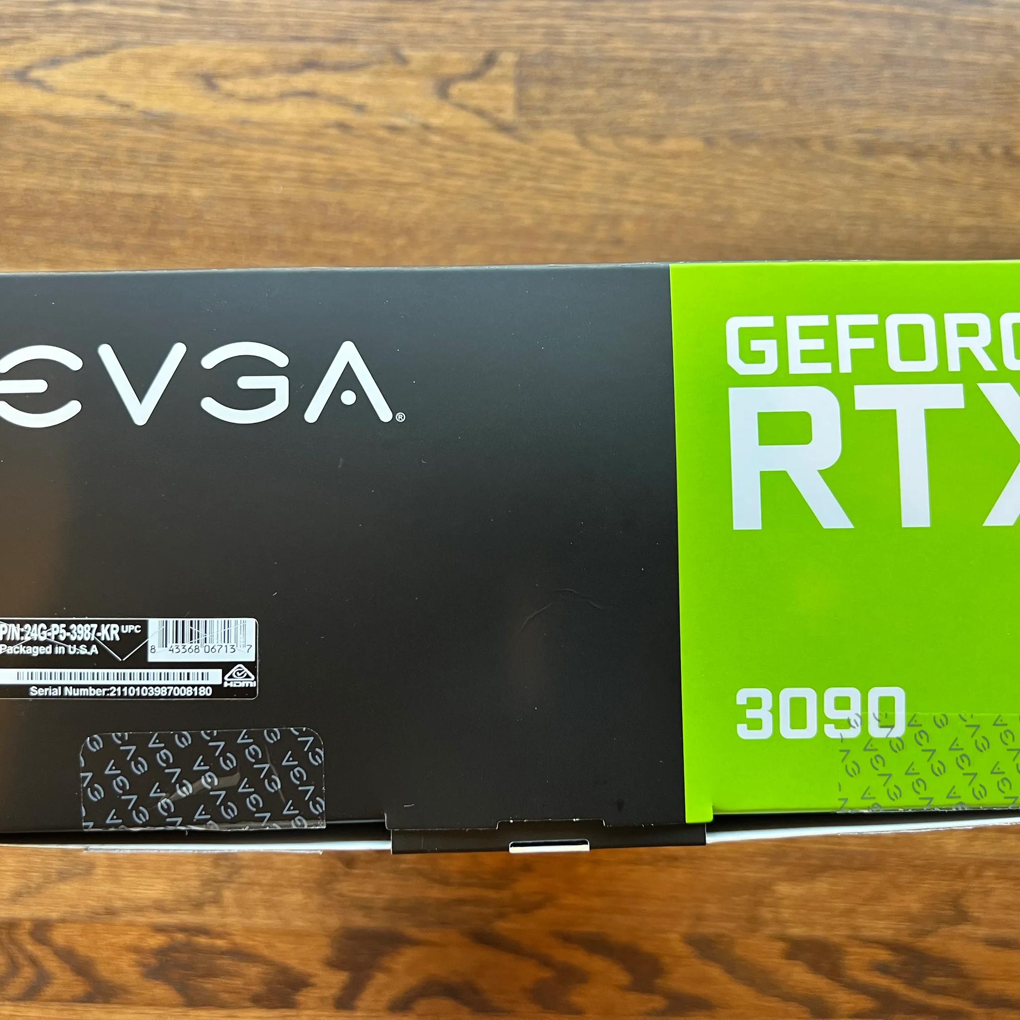 EVGA RTX 3090 FTW3 ULTRA