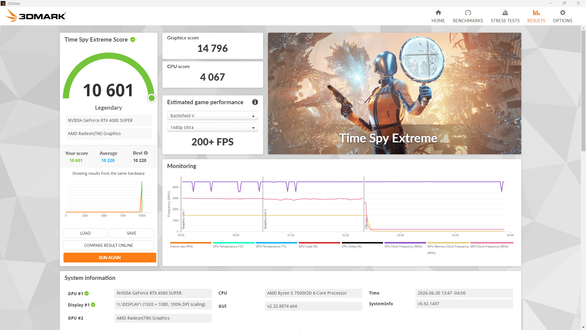 7500X3D | RTX 4080 SUPER | 32GB DDR5 | 2TB SSD | 850W