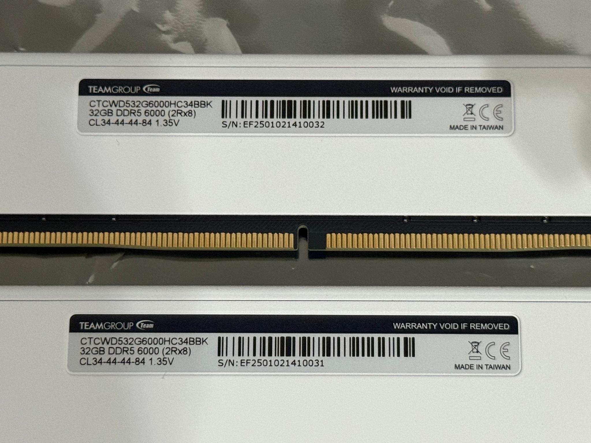 64GB DDR5 TeamGroup T Create | 6000 MTS