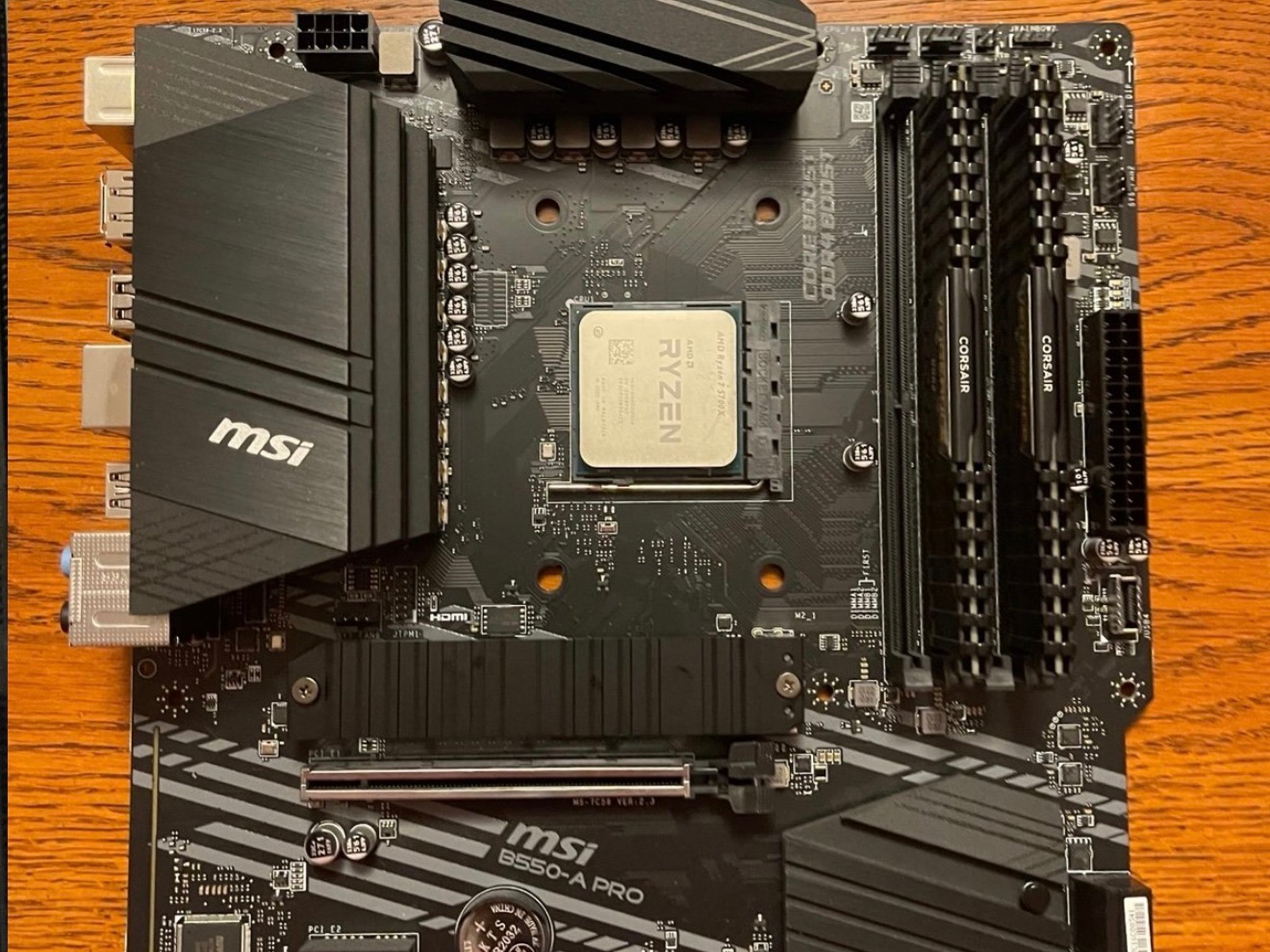 AMD Combo - Ryzen 7 5700X + MSI B550 Board + 16GB DDR4 RAM