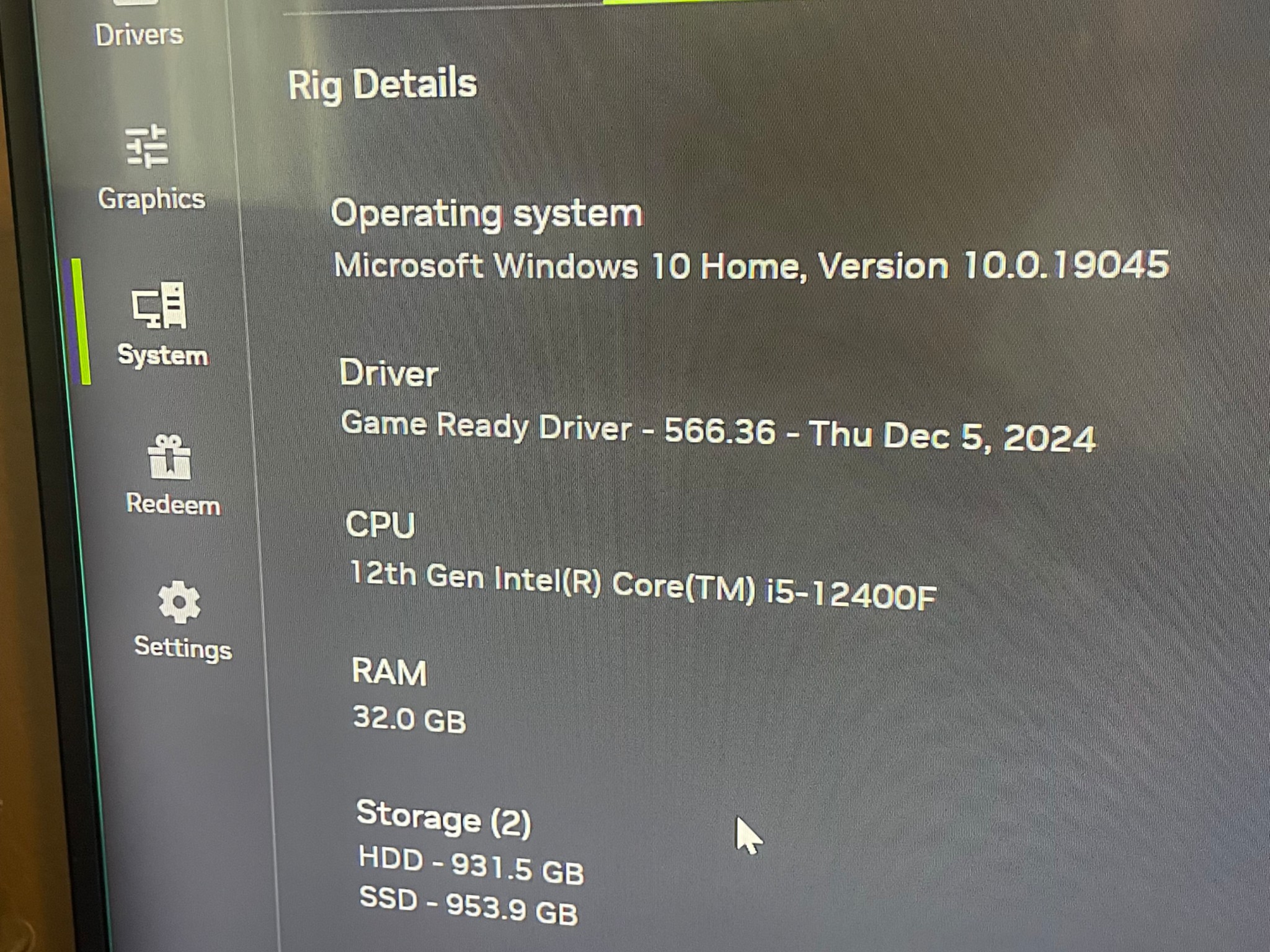 I5 12400F EVGA 1080ti 11gb