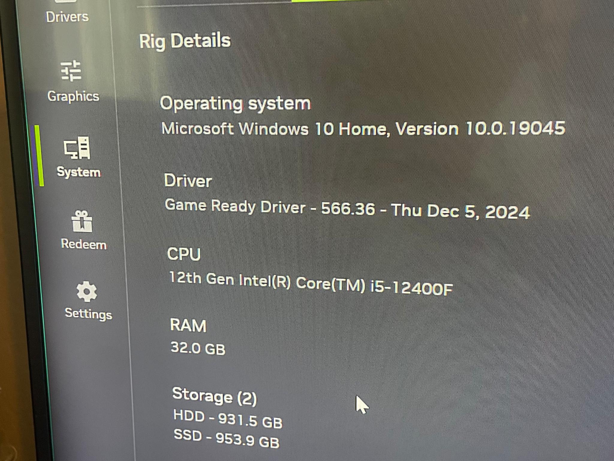 I5 12400F EVGA 1080ti 11gb