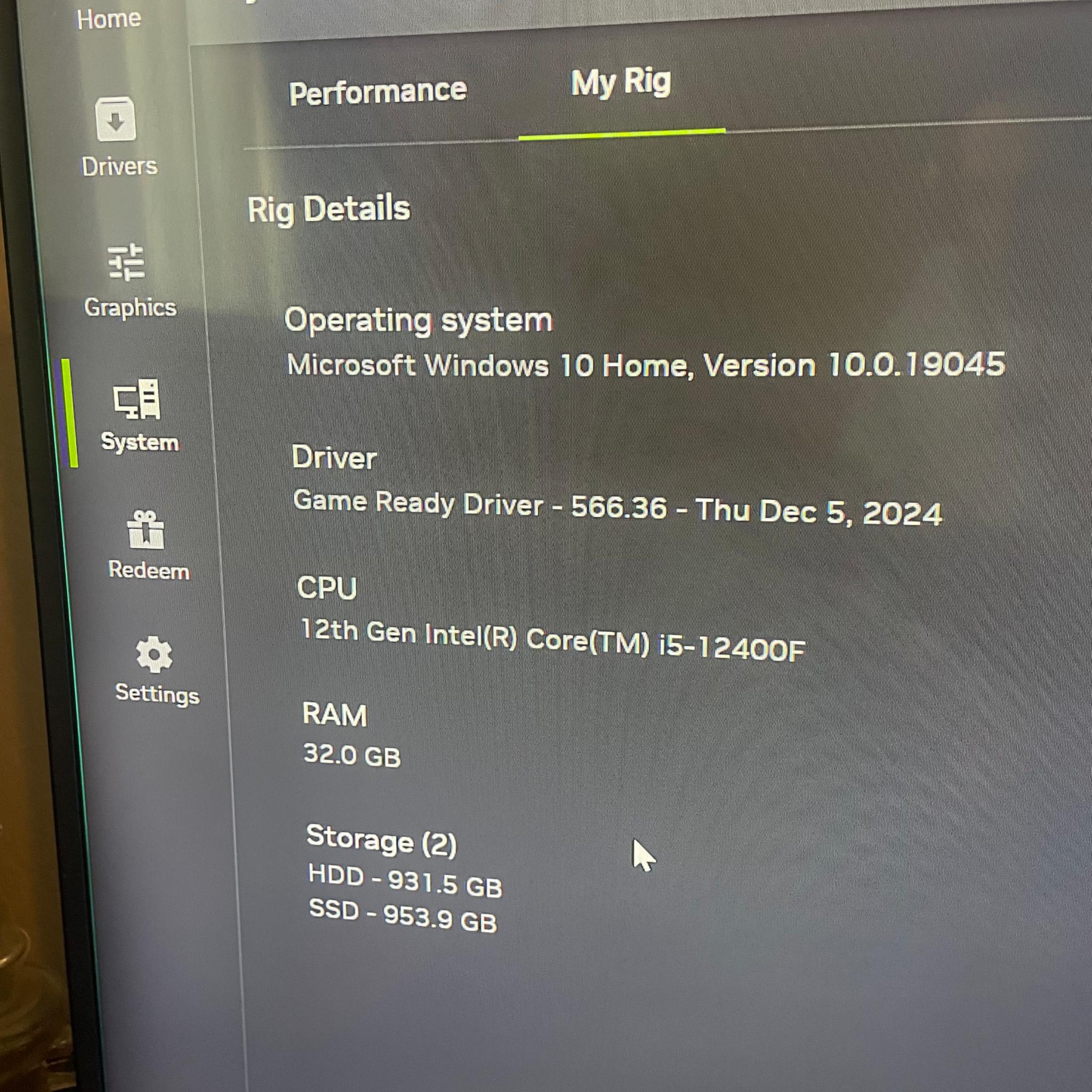I5 12400F EVGA 1080ti 11gb