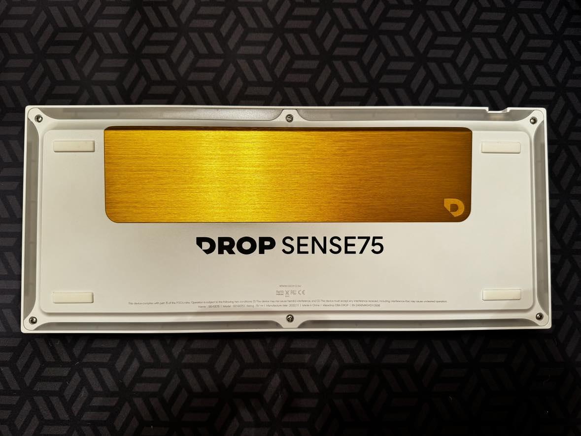 Drop SENSE75 Mechanical Keyboard - Polar White