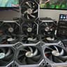 Lian Li fans w/ controllers