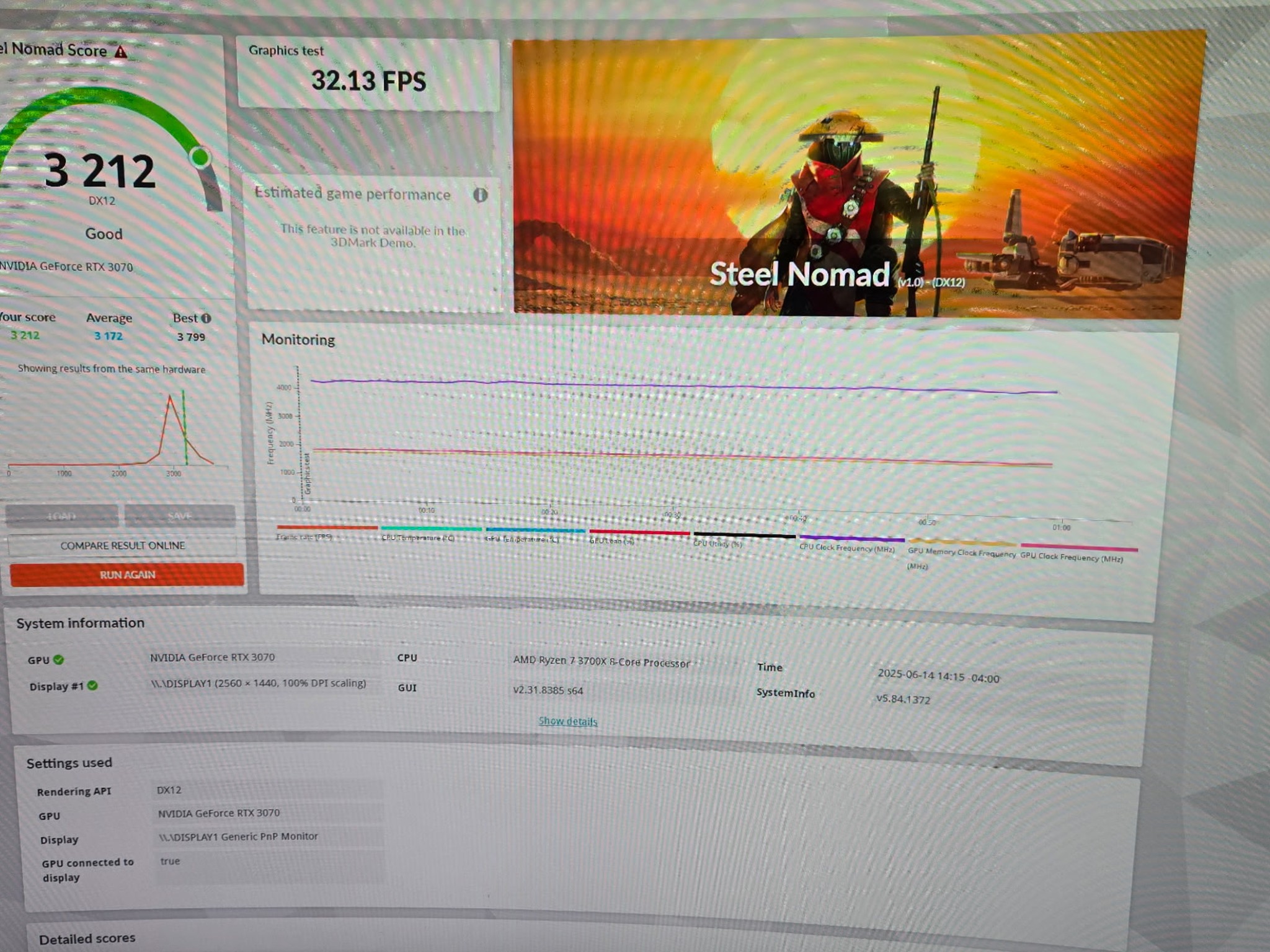 AMD Ryzen 7 3700x, Gigabyte NVIDIA GeForce RTX 3070 SSD M.2 1TB  Ram 32 GB  ASRock MB  800 GR PSU