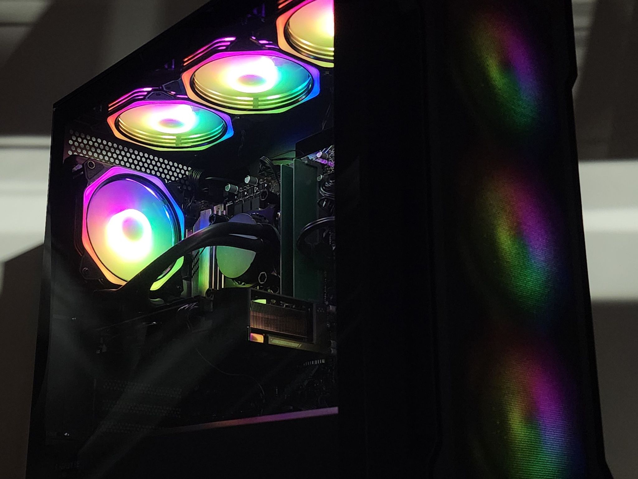 Gaming PC i7-12700KF 32GB RAM 2TB SSD RTX 4060 Ti 16GB Windows 11 Computer