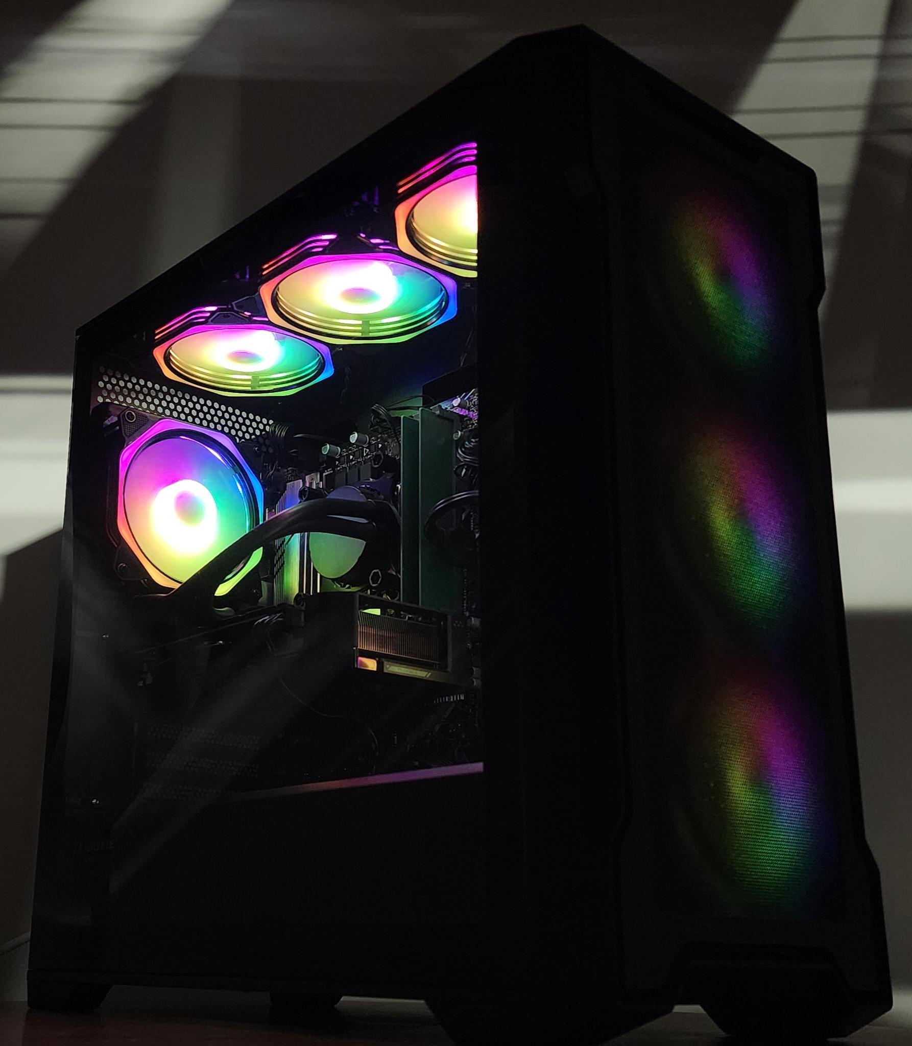 Gaming PC i7-12700KF 32GB RAM 2TB SSD RTX 4060 Ti 16GB Windows 11 Computer