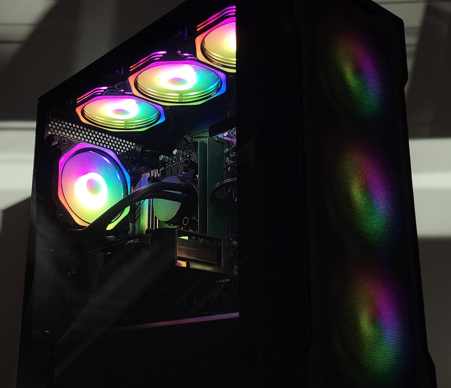 Gaming PC i7-12700KF 32GB RAM 2TB SSD RTX 4060 Ti 16GB Windows 11 Computer