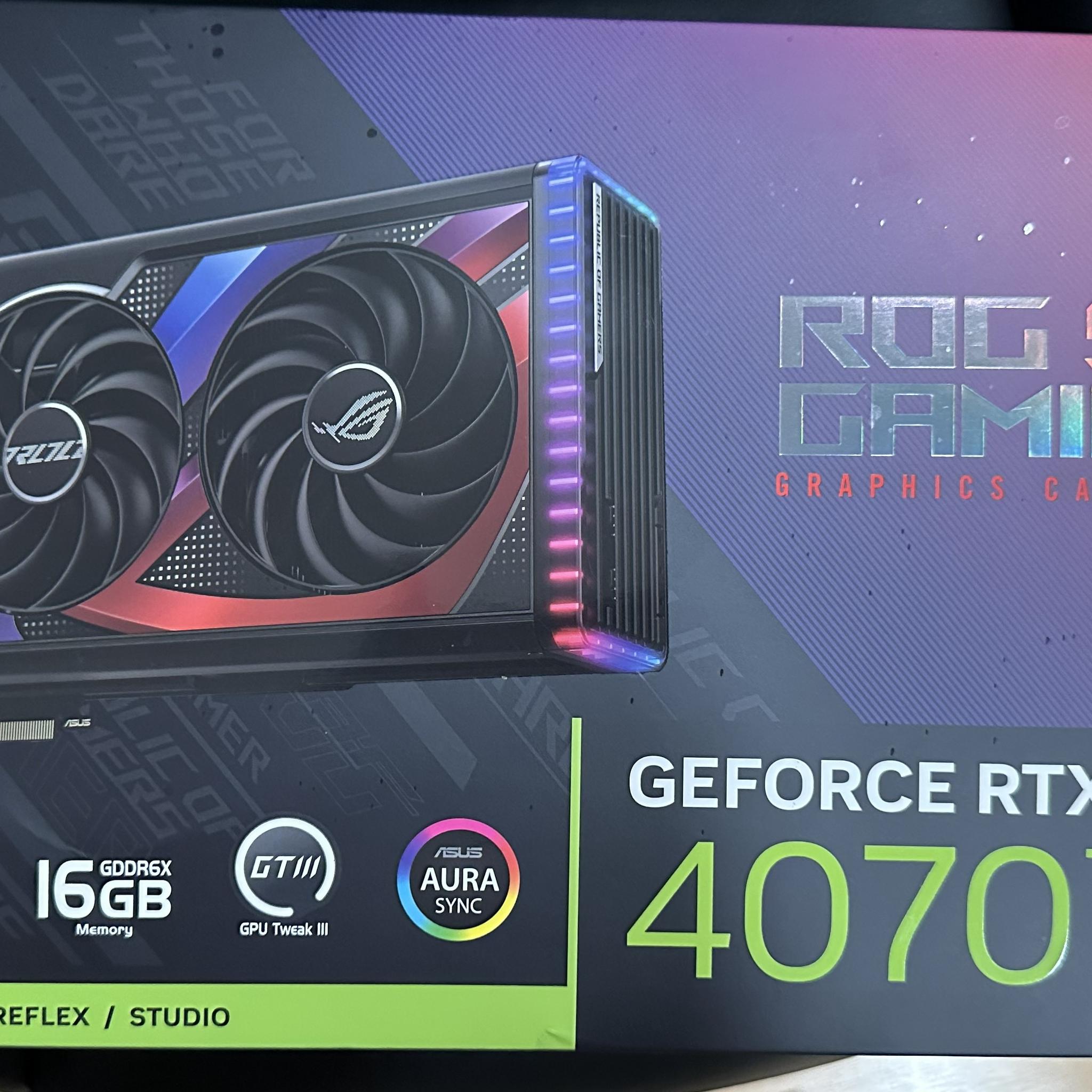 Asus ROG STRIX GAMING GeForce RTX 4070 Ti SUPER