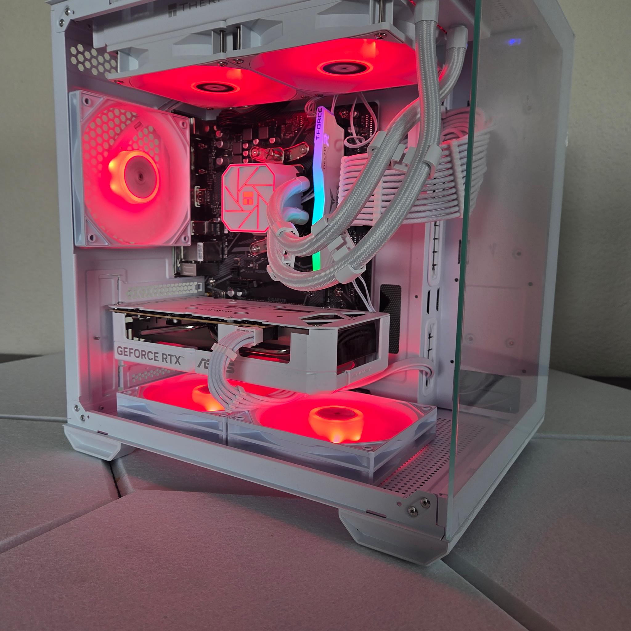 🐻‍❄️🤍❄️ Frost Mirage | RTX 5060 White Edition | Ryzen 5 5500 | AIO Liquid Cooled ❄️🤍