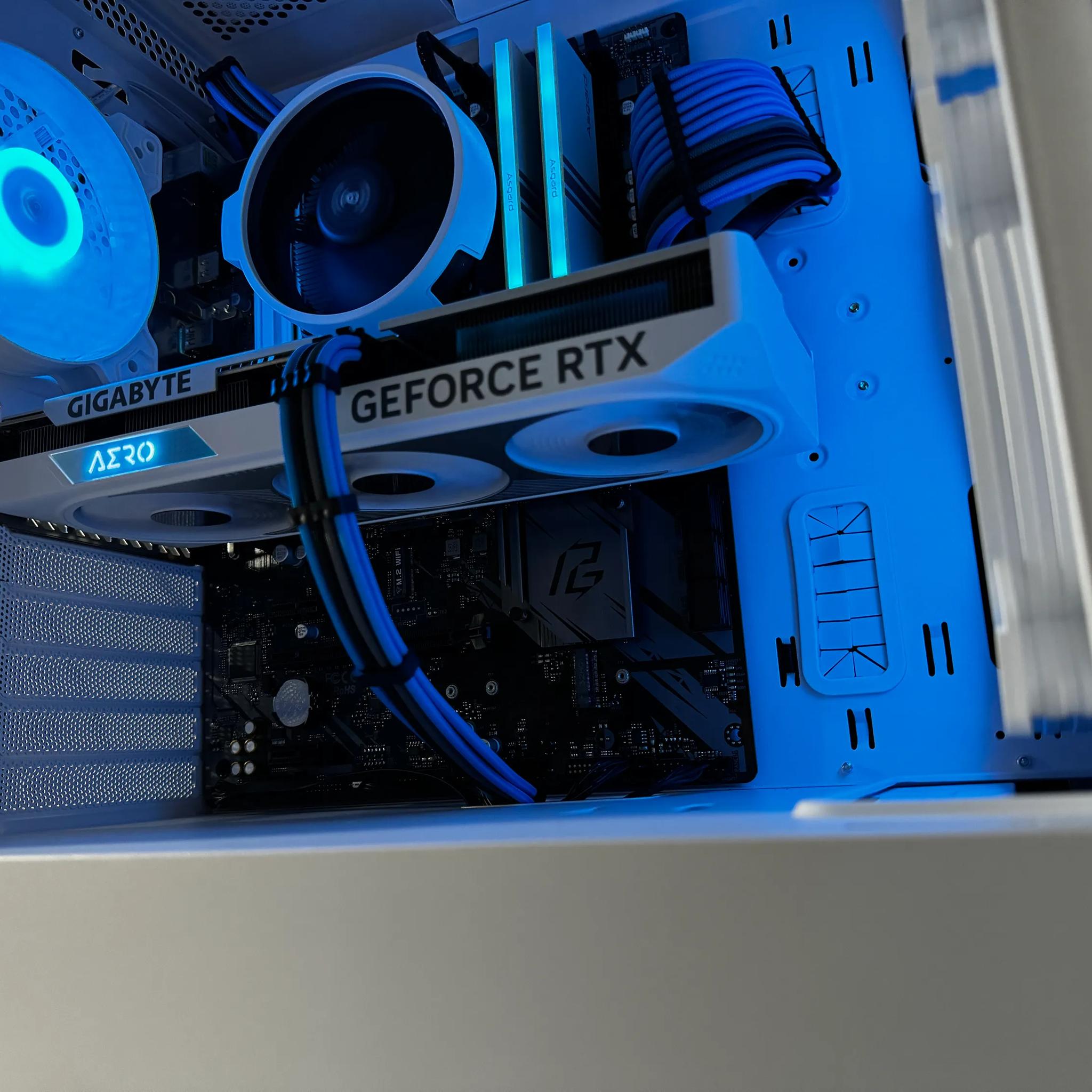 🌊OCEAN🌊Gaming PC | AMD Ryzen 5 3600 | 16GB DDR4 | RTX 4060 | 1TB m.2 SSD | Win11 PRO | Wi-Fi