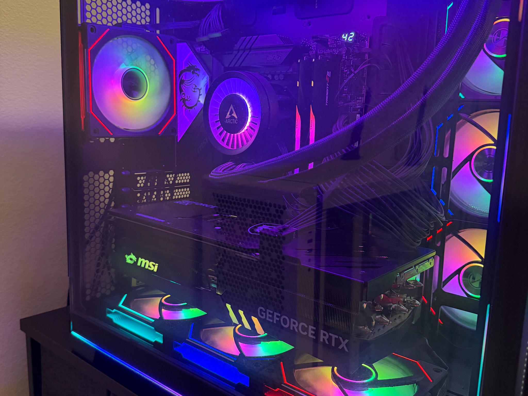 GeForce RTX 4090 Custom Gaming PC - Core i9-14900KS, 64GB RAM