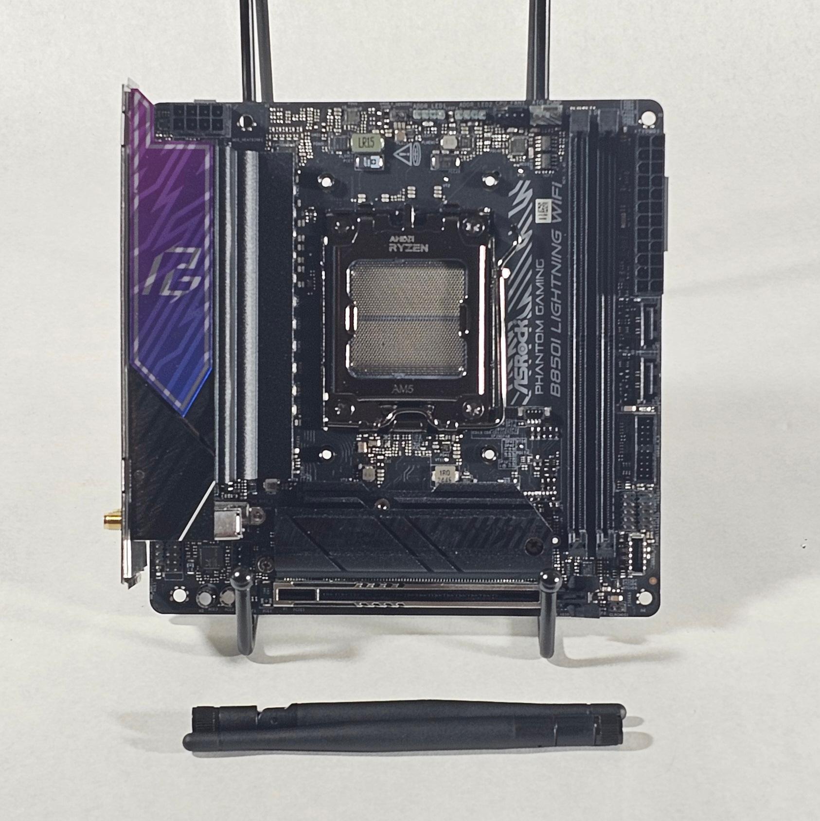 B850I WIFI AMD AM5 ITX DDR5 ASRock Phantom Gaming Motherboard