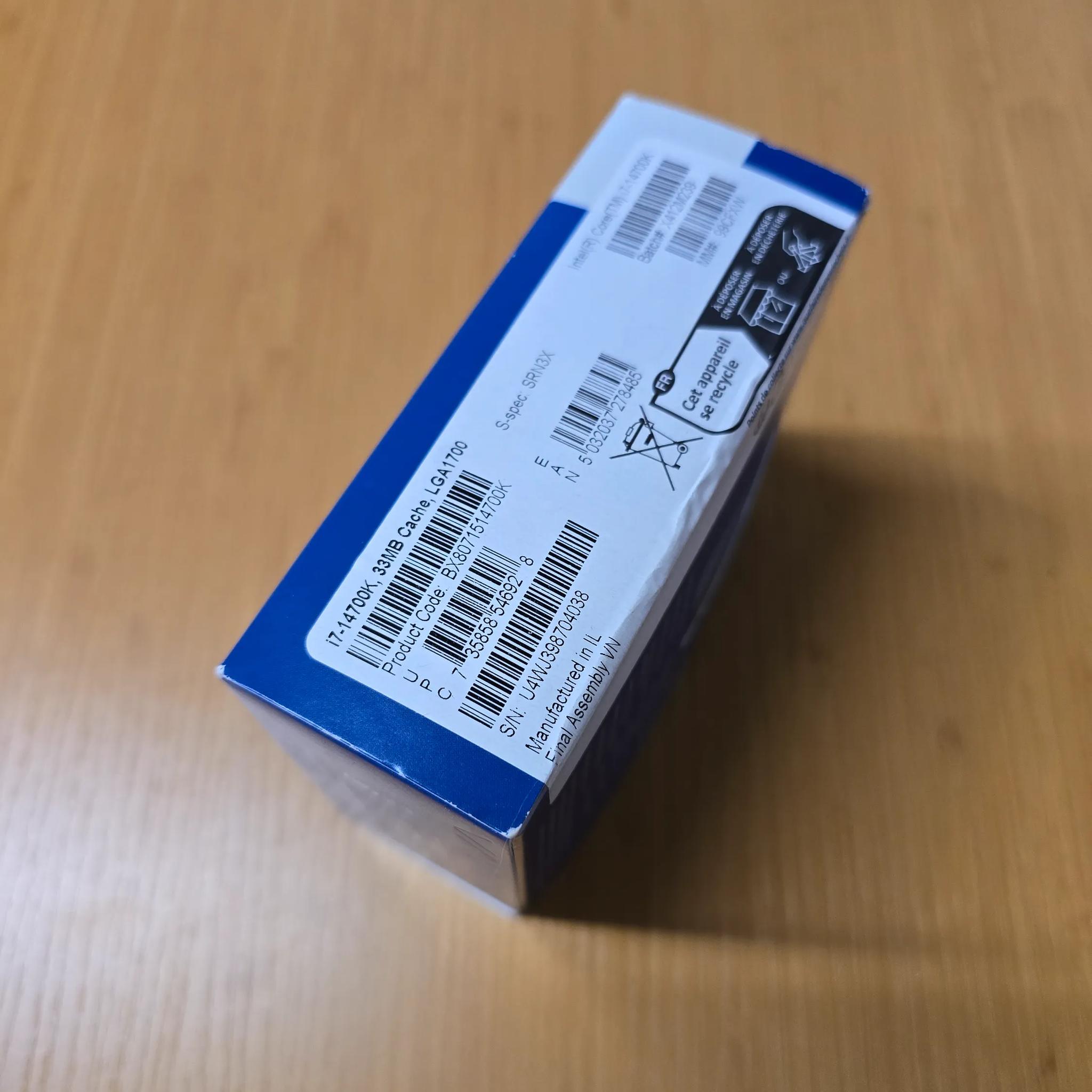 Intel Core i7-14700K w/ Original Box