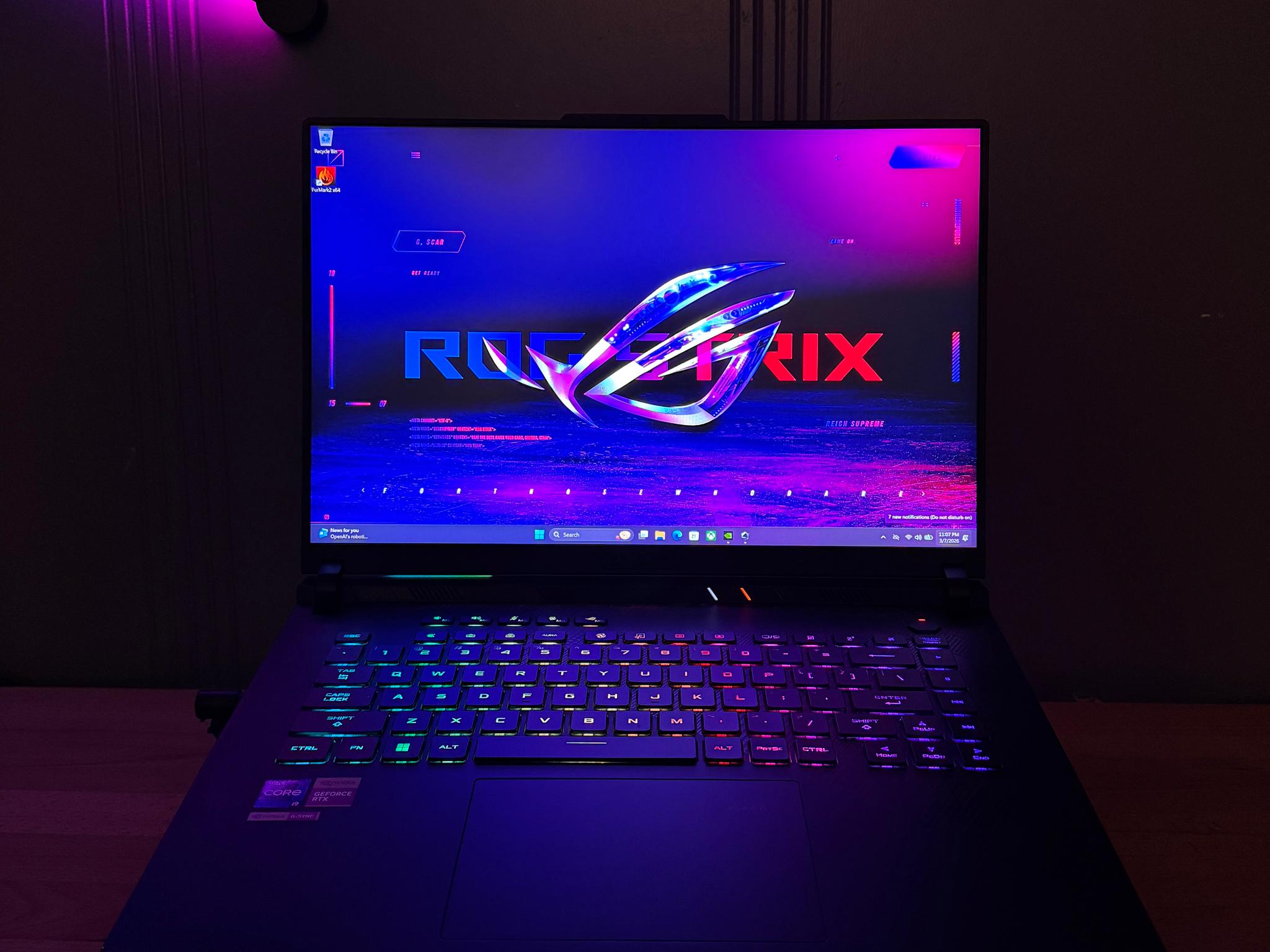 ROG Strix Scar 16 | Intel i9-14900HX | RTX 4080 | 32GB DDR5 | 1TB SSD