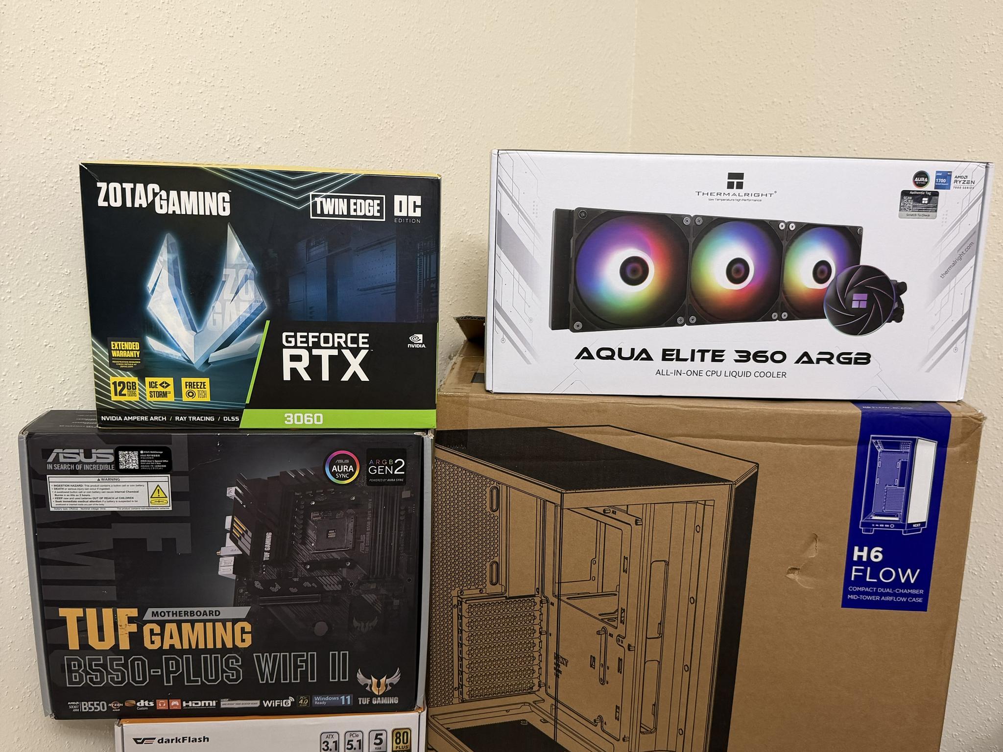 "Dark Star" Ryzen 5 5600, RTX 3060 12GB, 32GB DDR4-3600, 1TB SSD