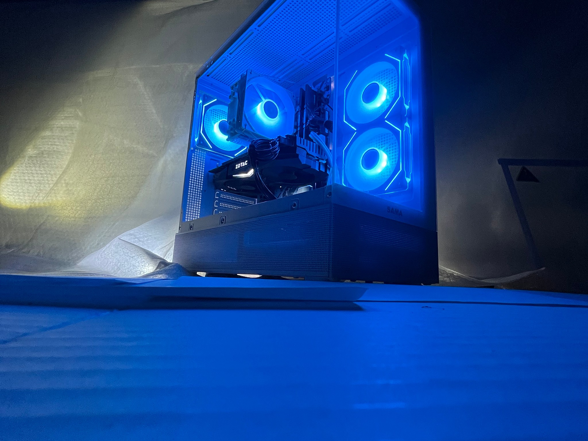 ❄️CUSTOM WHITE GAMING PC 🧊GTX 1070❄️i3 6100t🧊