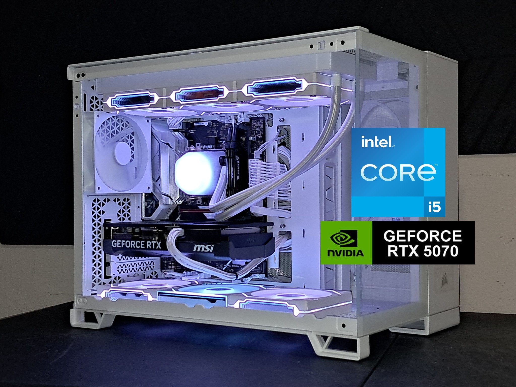 ⚫Black Friday Sale!⚫RTX 5070 | Core i5-12600K | 32GB DDR4 | 1.5TB SSD | Gaming/Streaming PC