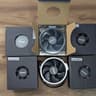 Lot of 6 AMD Wraith Stealth Coolers | 5 Brand New + 1 "New Other" Painted White