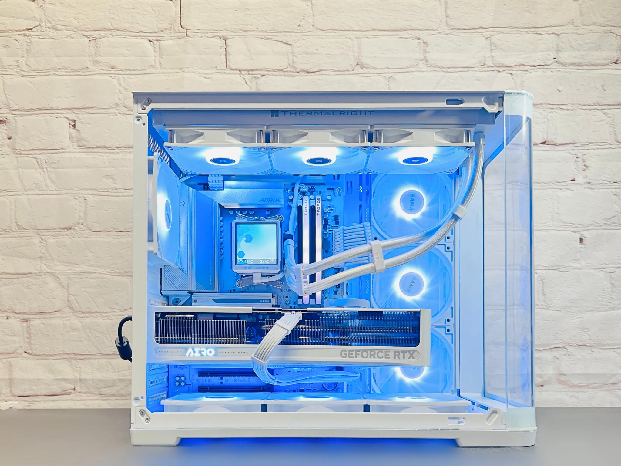 RTX 5070 TI AERO Ryzen 7 7800X3D 32GB DDR5 RAM 2TB SSD M.2 WIN 11 PRO Gaming PC 🤯