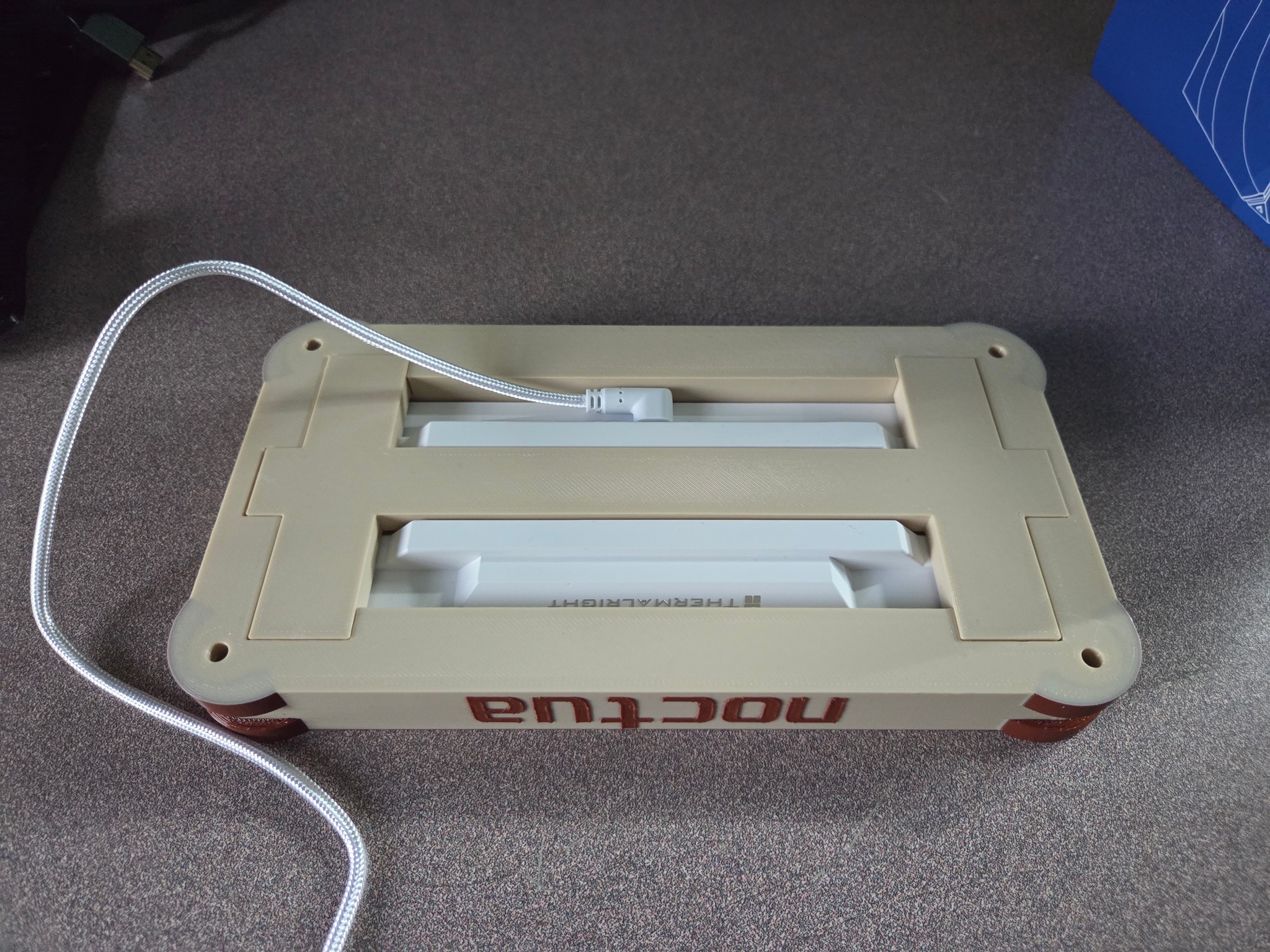 Custom Noctua-Themed 3D Printed LCD Display Enclosure & LCD Diplay 6.86inch
