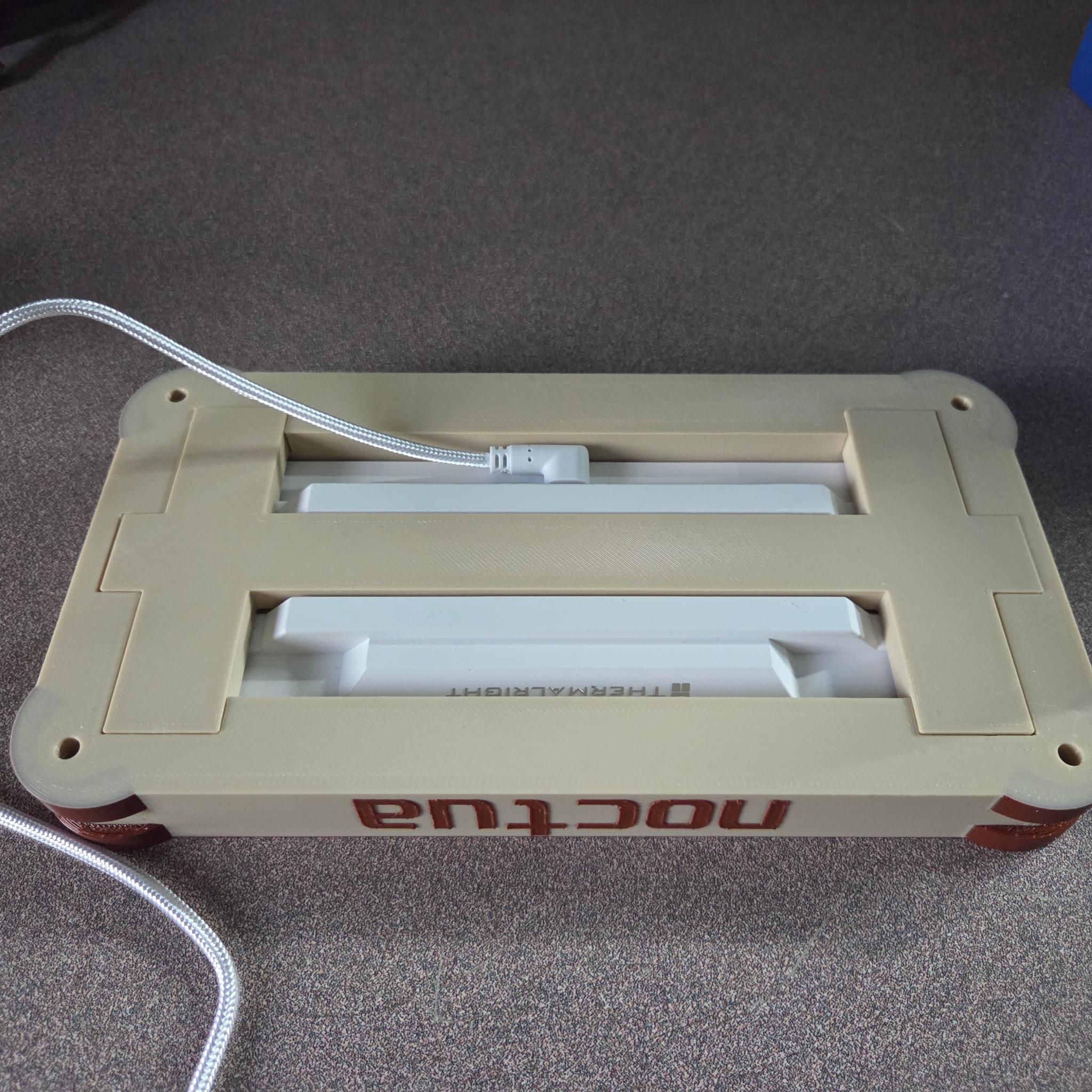 Custom Noctua-Themed 3D Printed LCD Display Enclosure & LCD Diplay 6.86inch