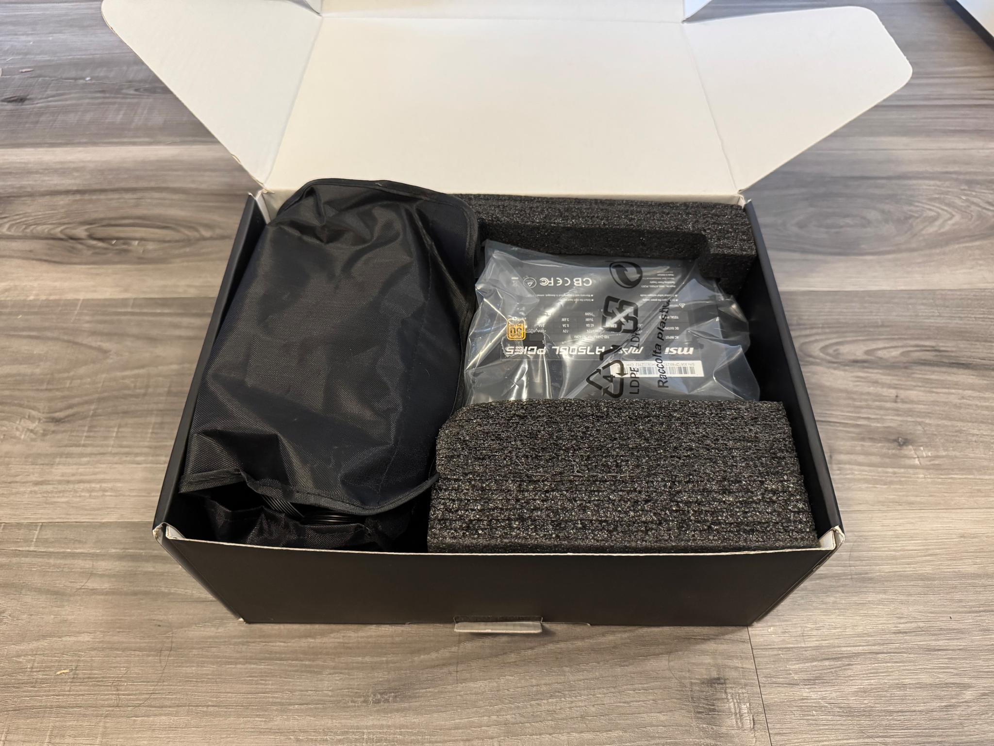 MSI A750GL PCIE5 750w Power Supply