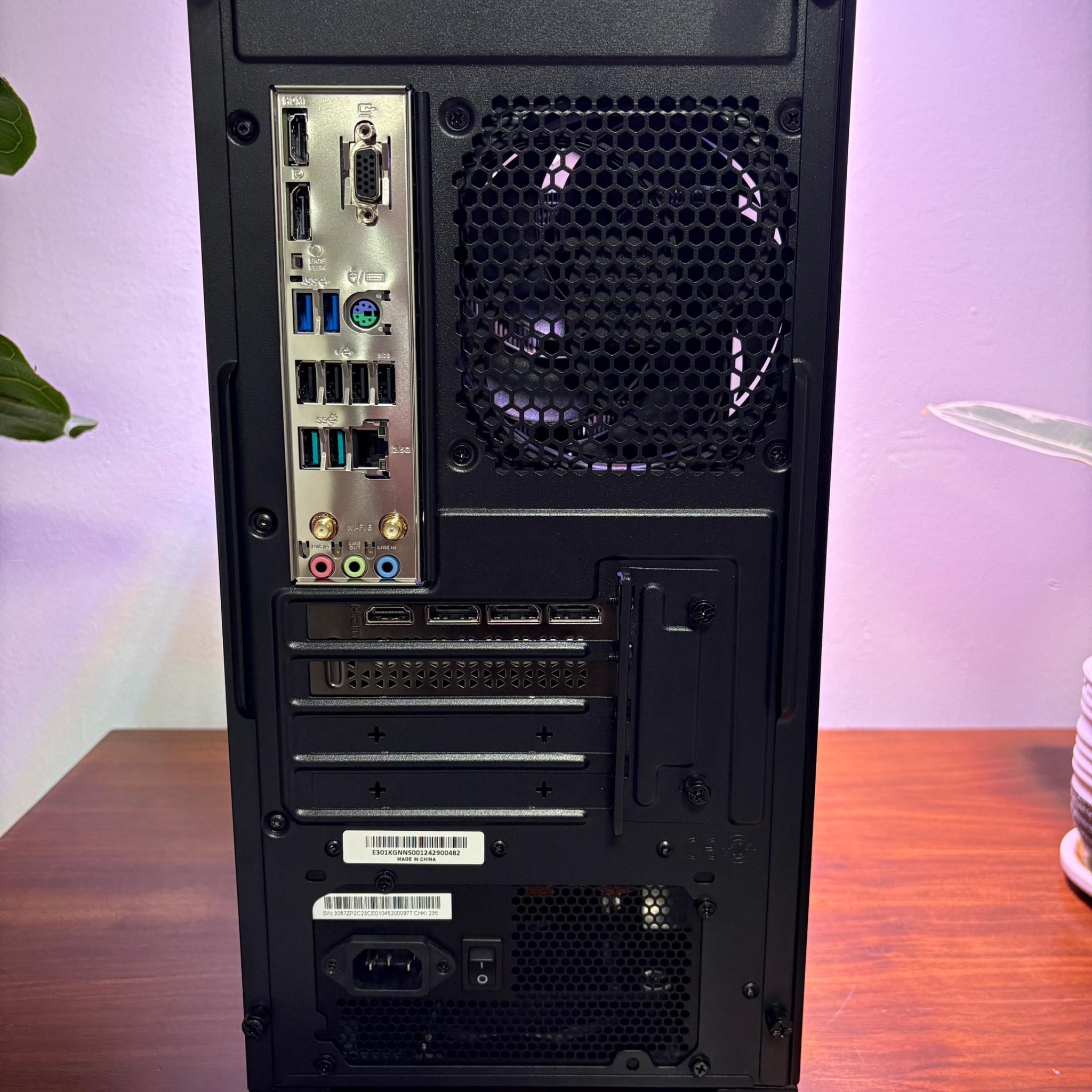 RTX 5070 | Ryzen 5 9600X | 32GB DDR5 | 1TB SSD | 750W PSU | 4 x Fans | WiFi