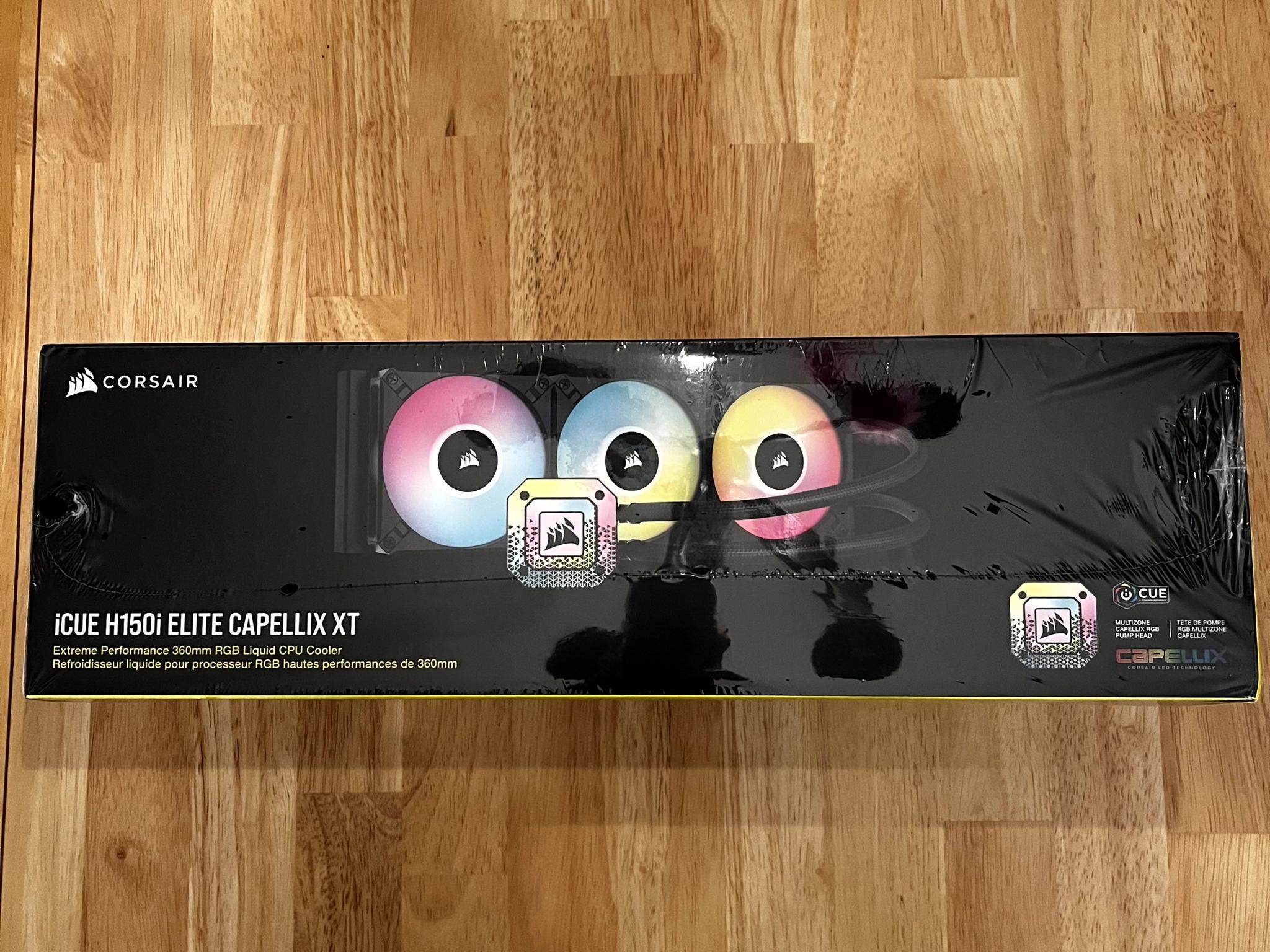iCUE H150i Elite Capellix XT **NEW**