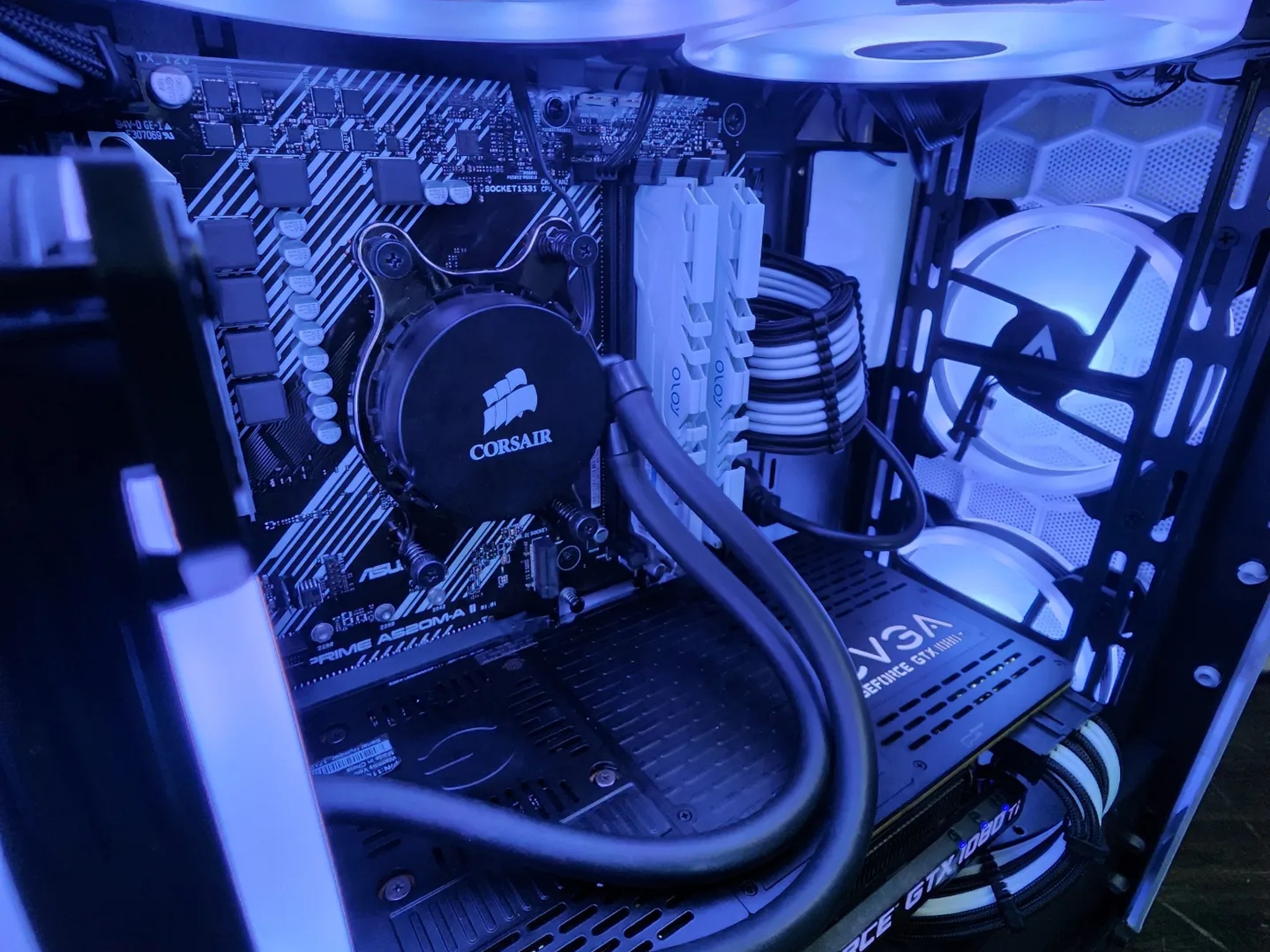 🤍💠🤍 EVGA GTX 1080Ti // AMD Ryzen 5 2600 // OLOy 16GB 3200MHz