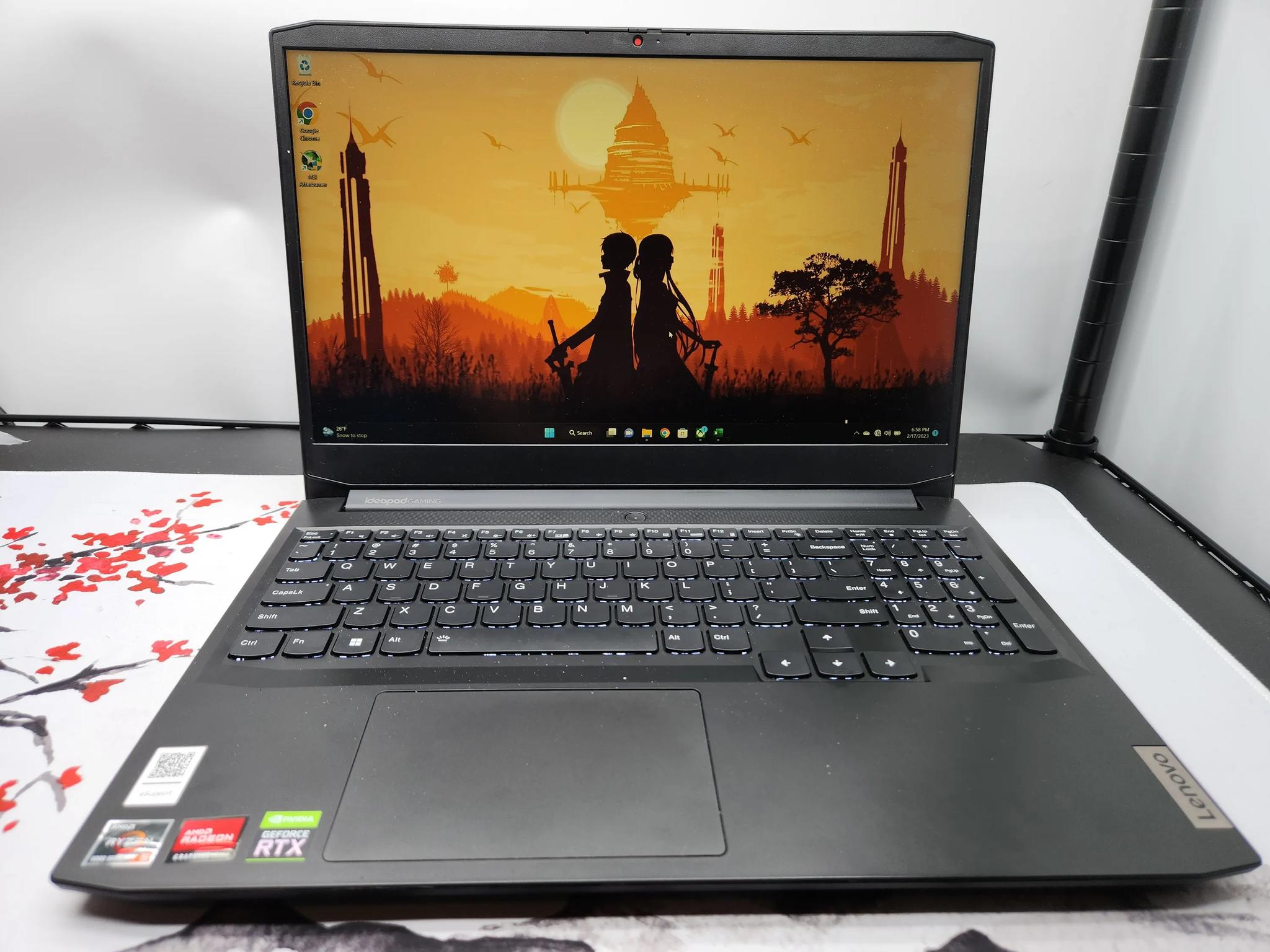 Lenovo Ideapad Gaming 3 15.6" FHD Laptop - Ryzen 5 5600H/ 16GB DDR4/ 512GB SSD/ RTX3050 