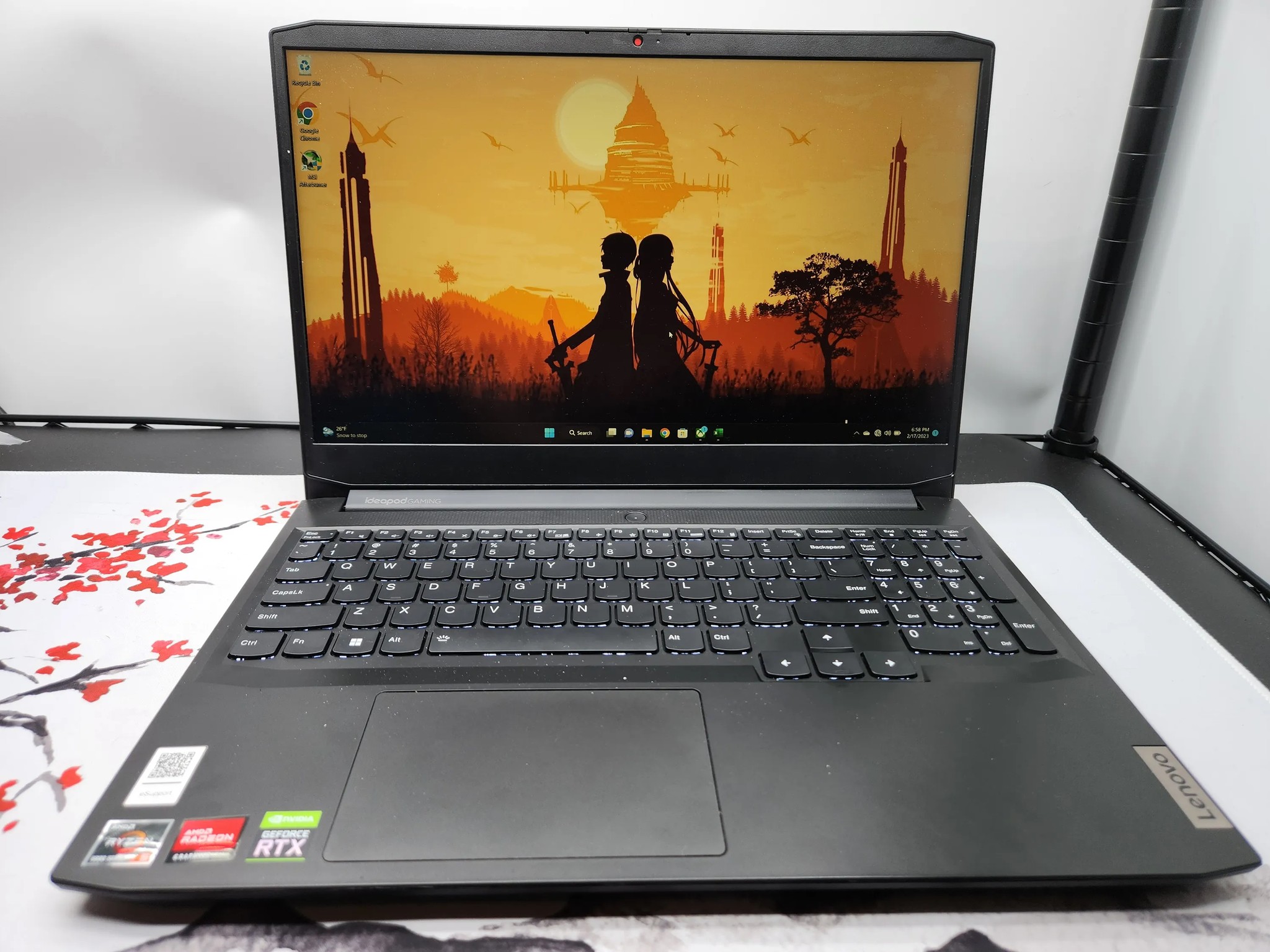 Lenovo Ideapad Gaming 3 15.6" FHD Laptop - Ryzen 5 5600H/ 16GB DDR4/ 512GB SSD/ RTX3050 