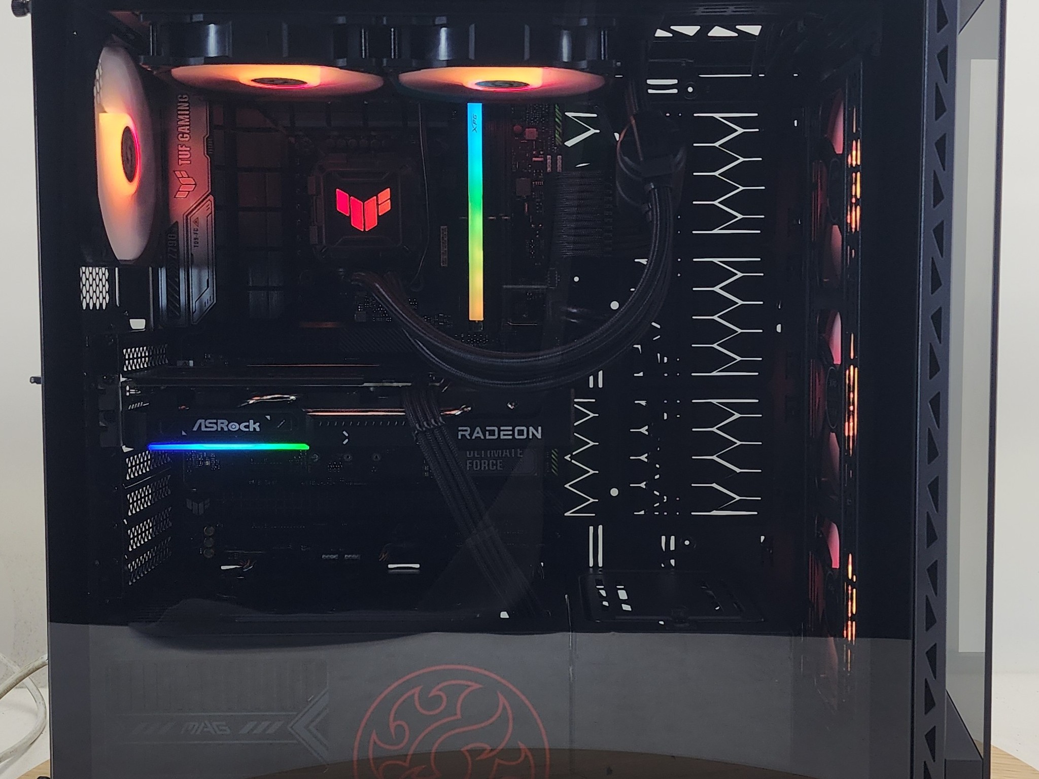 Gaming PC i5-14400F 16GB RAM 1TB SSD RX 9060 8GB Windows 11 Computer