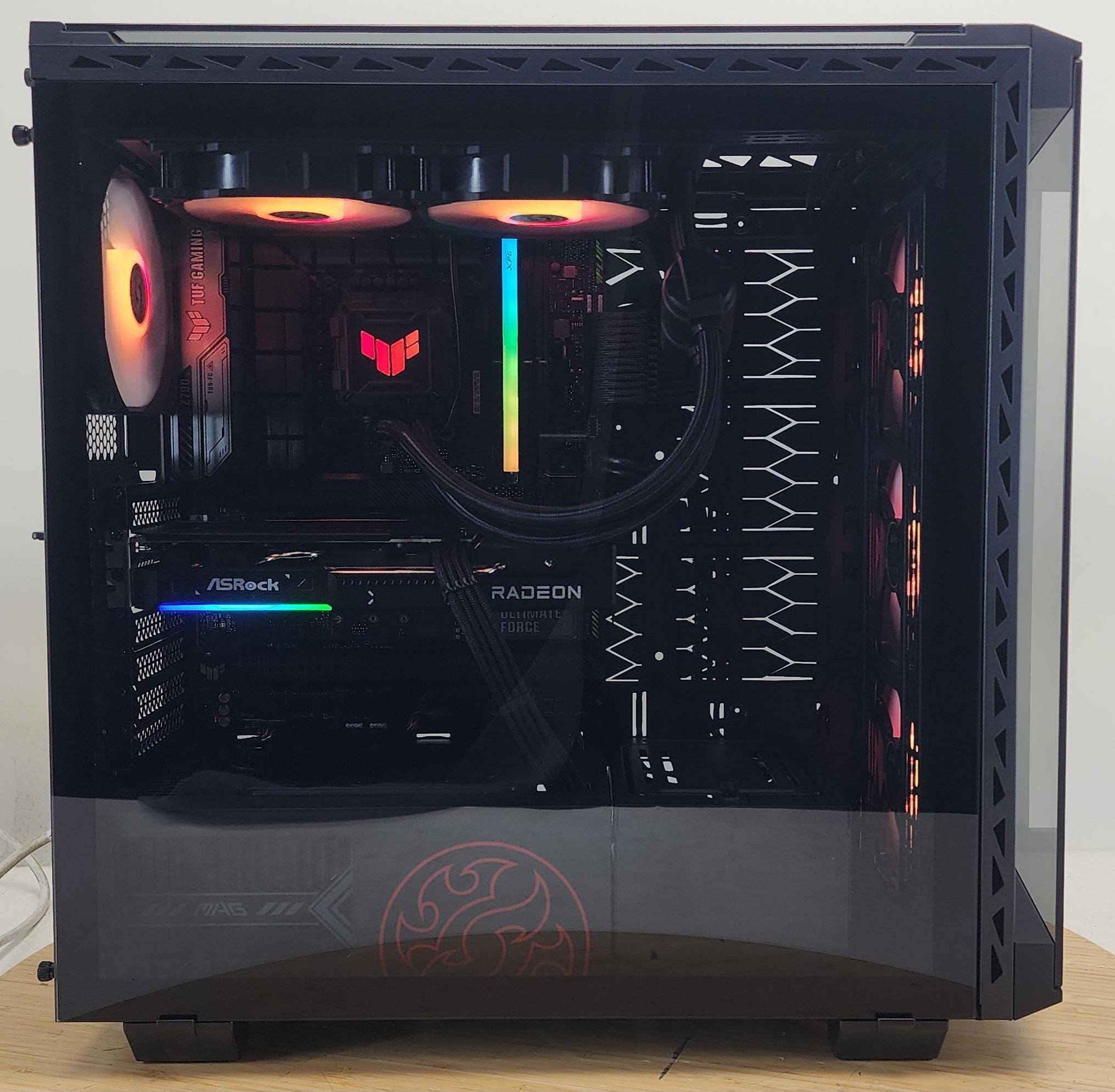 Gaming PC i5-14400F 16GB RAM 1TB SSD RX 9060 8GB Windows 11 Computer