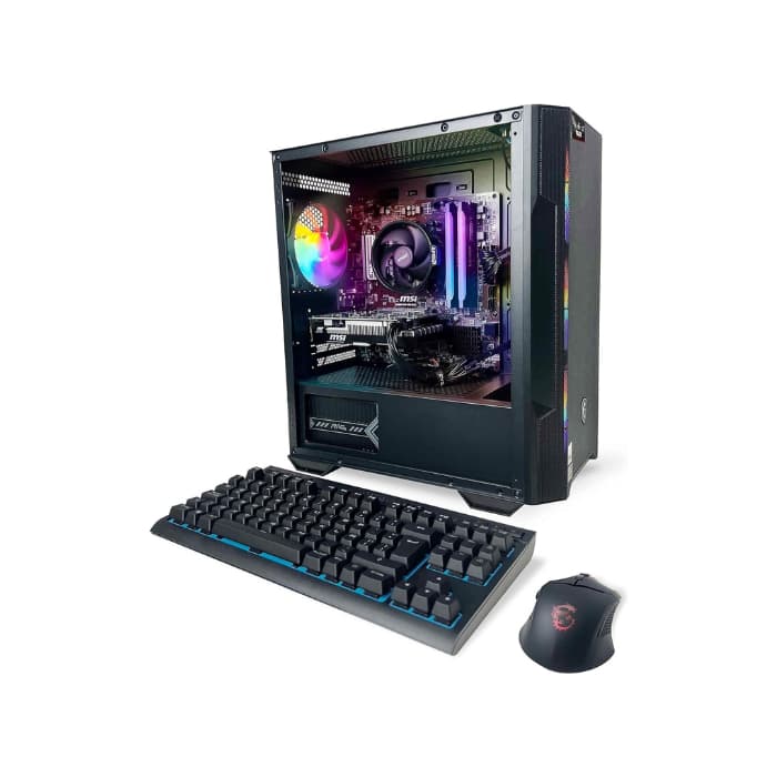 PC Ryzen 5 5500,16 GB RAM,SSD 512 gb, RTX 3060,USB-C, Hdmi,Mouse and Keyboard Gamer, Win 11
